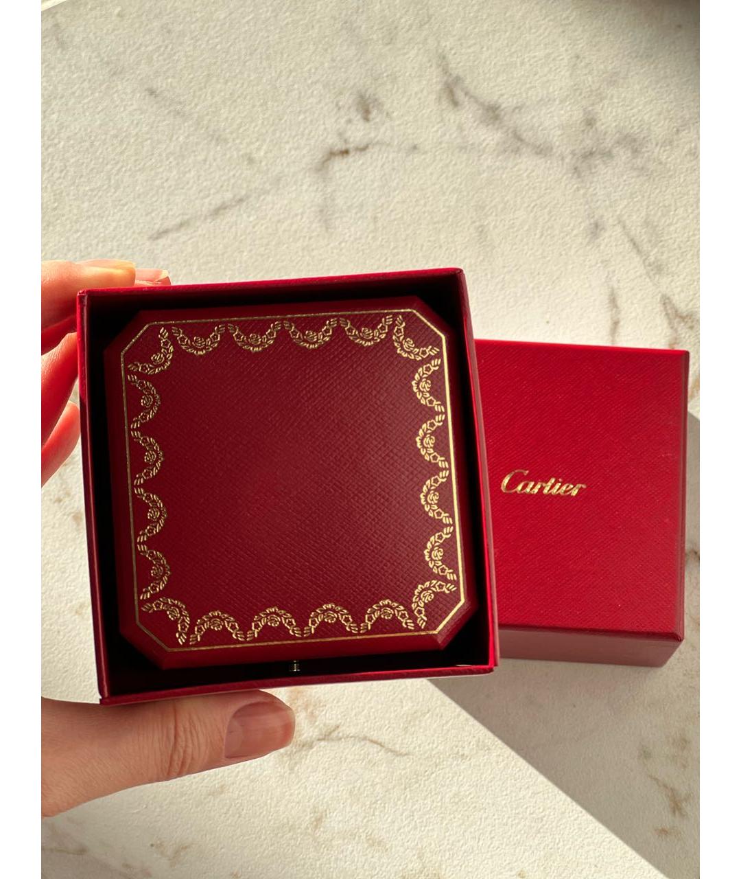 CARTIER Серебряное кольцо из белого золота, фото 3
