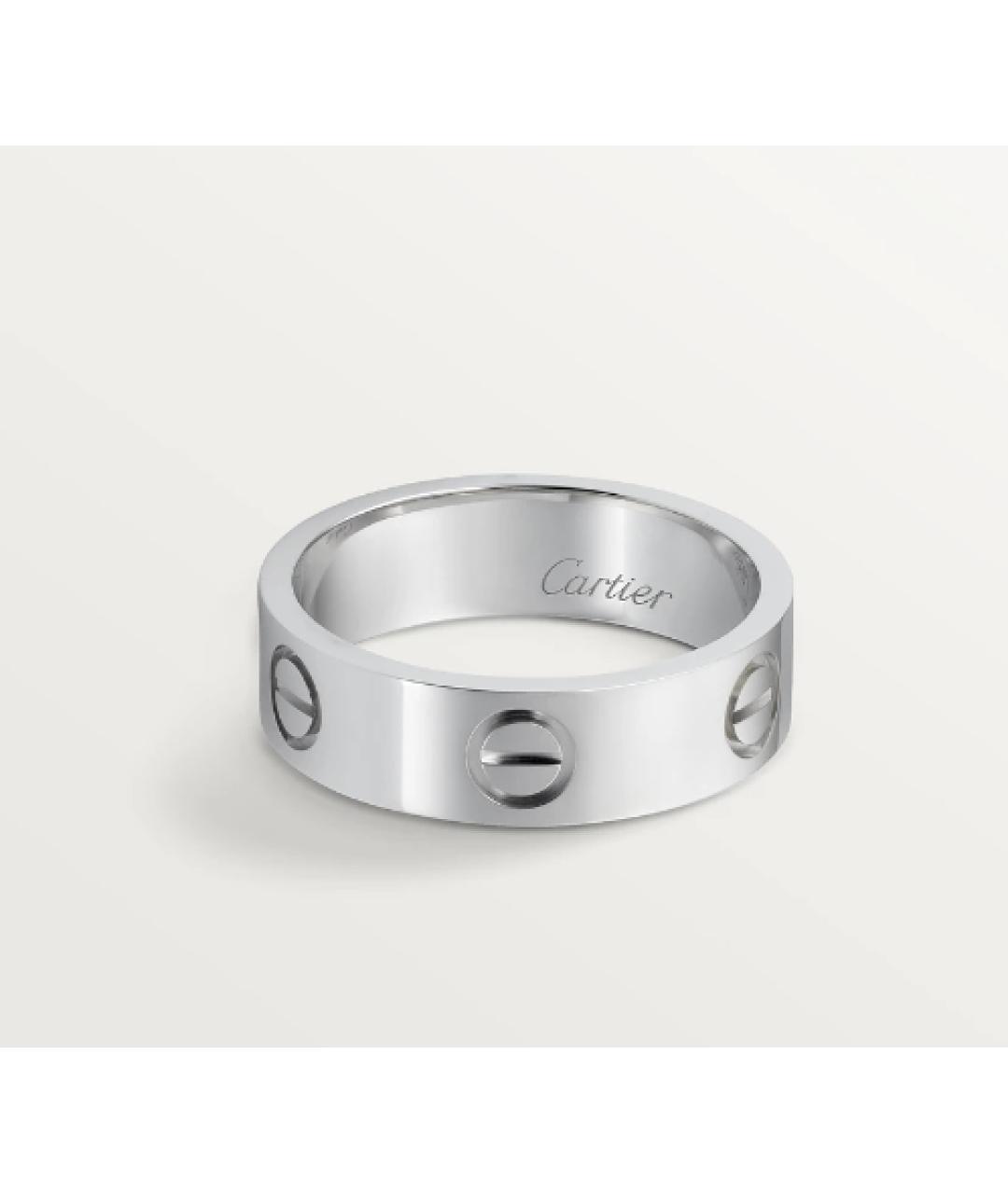 CARTIER Серебряное кольцо из белого золота, фото 7