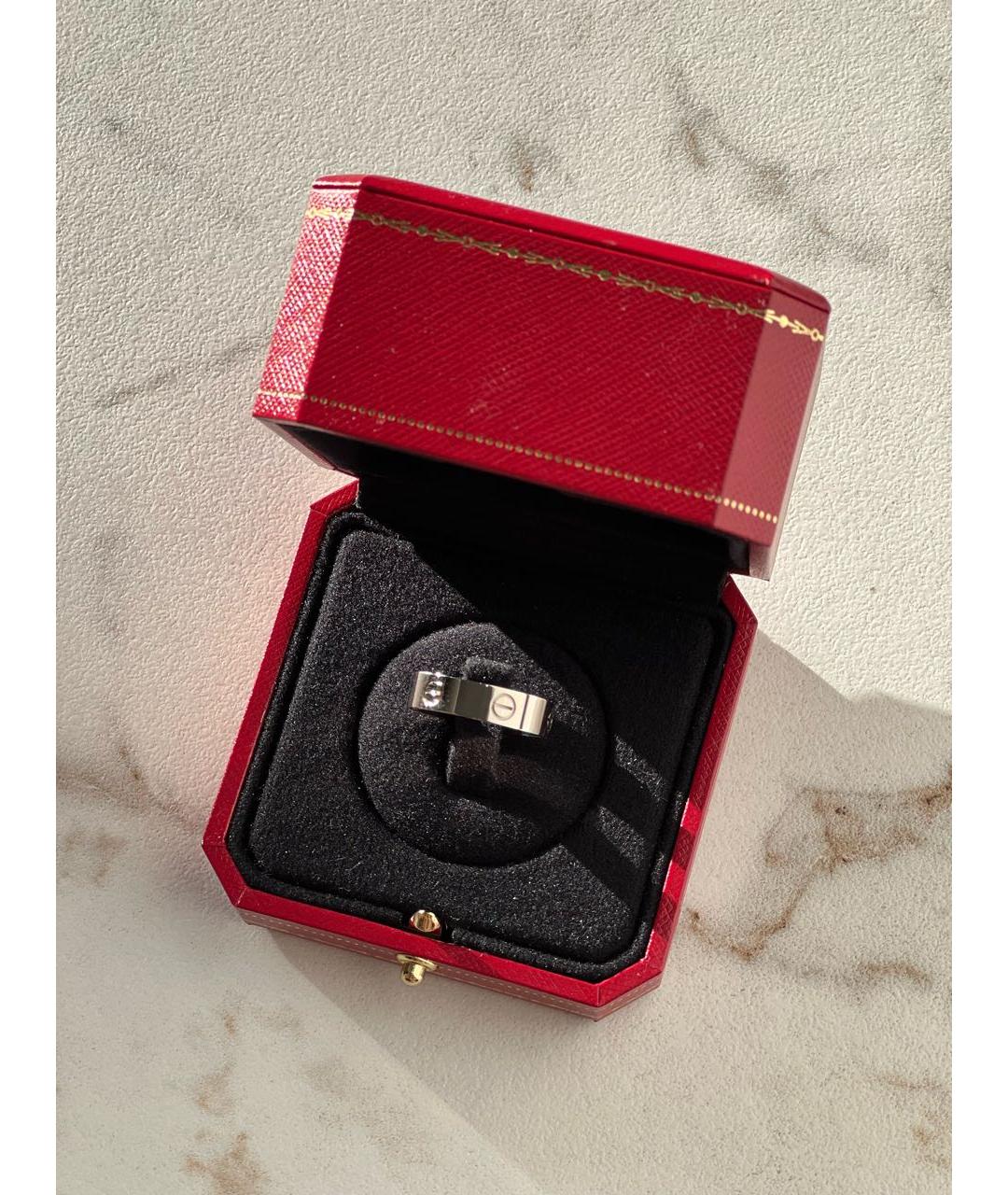 CARTIER Серебряное кольцо из белого золота, фото 2