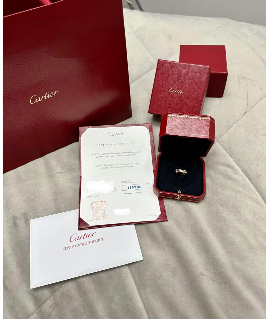 CARTIER Золотое кольцо из розового золота, фото 4