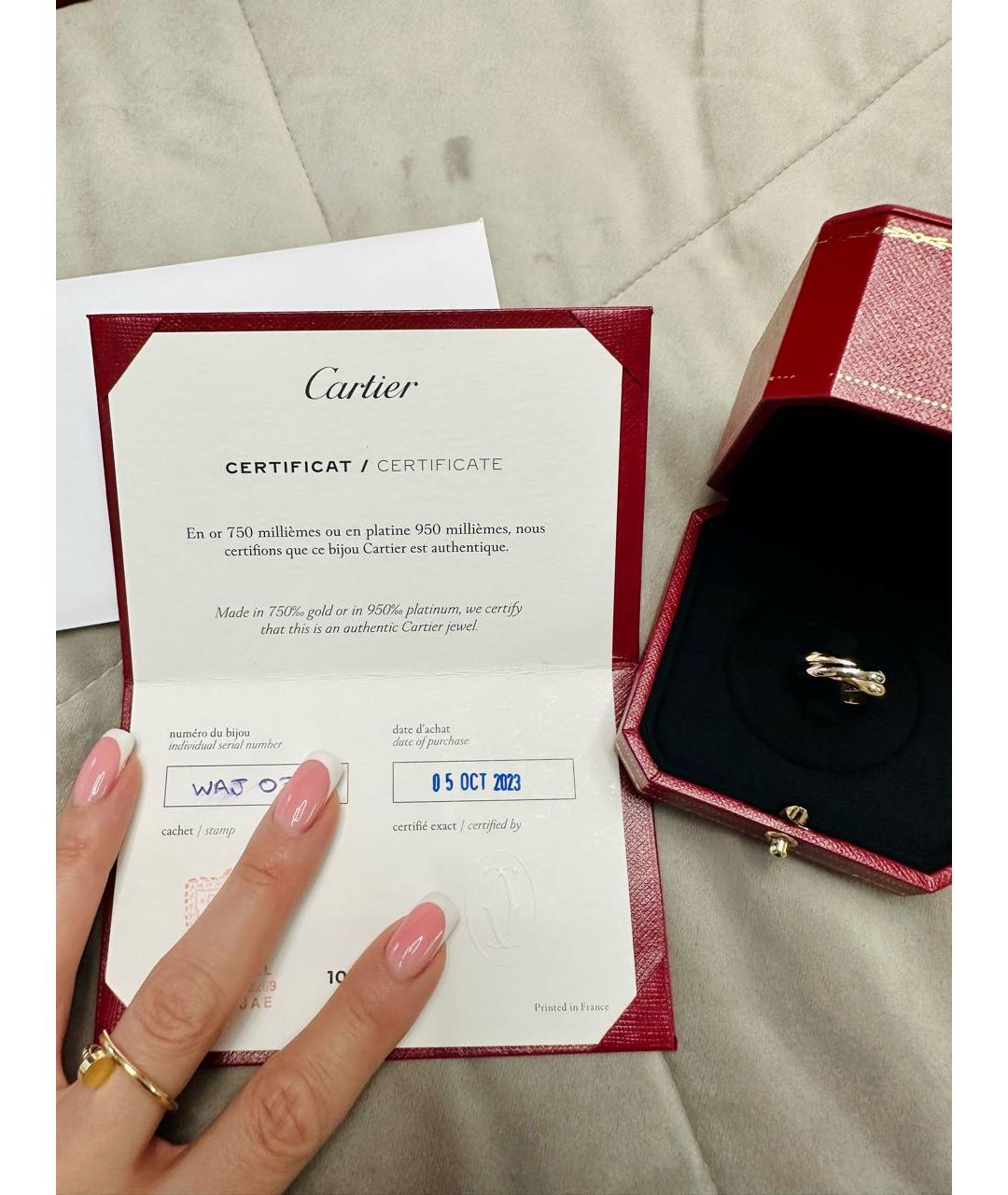CARTIER Золотое кольцо из розового золота, фото 2