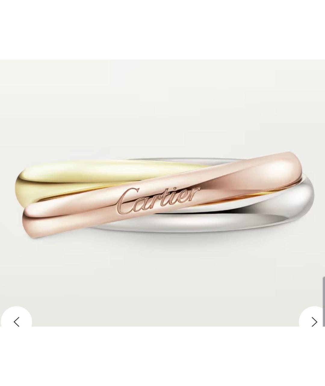 CARTIER Золотое кольцо из розового золота, фото 6