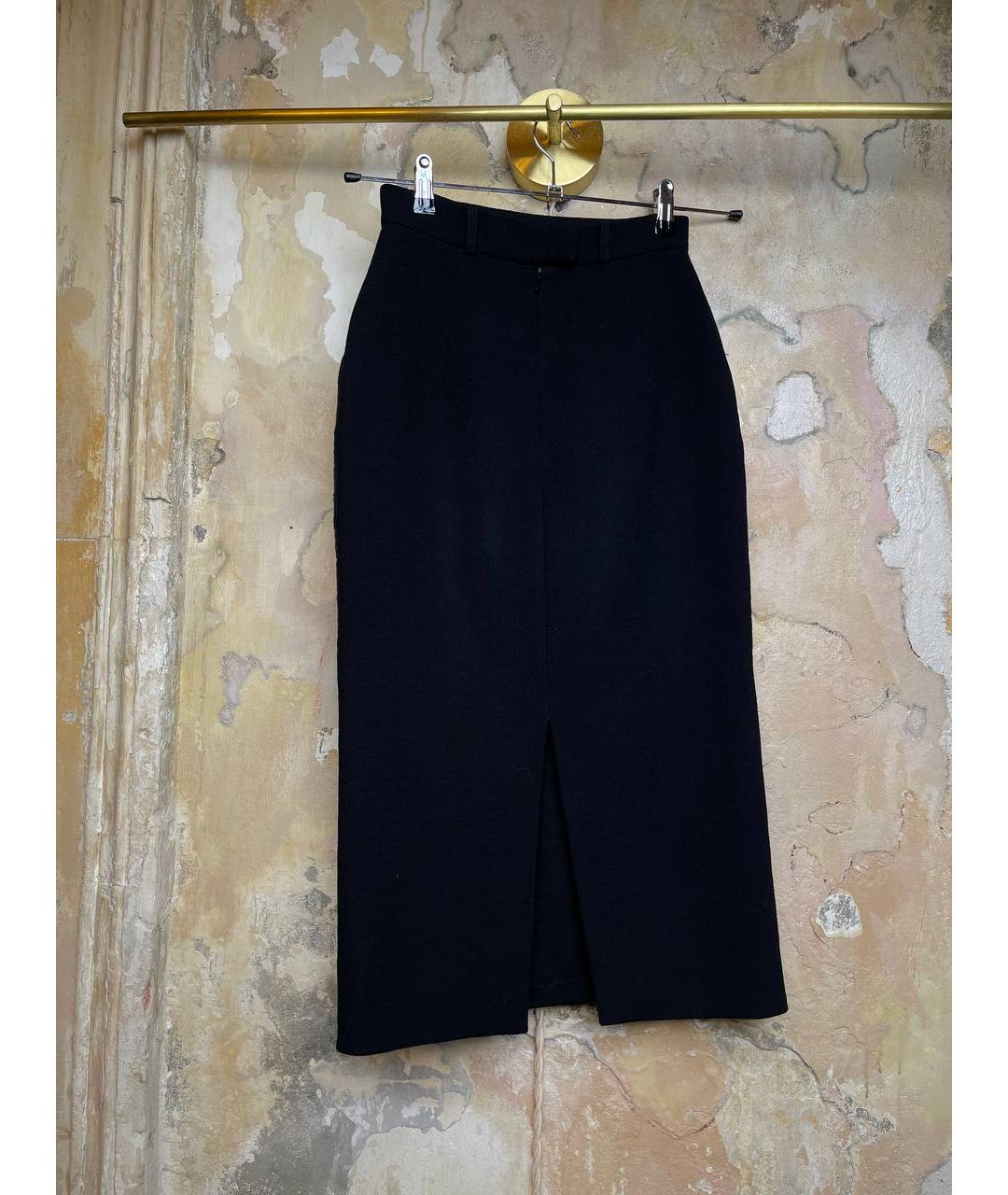 PREEN BY THORNTON BREGAZZI Черная юбка макси, фото 2