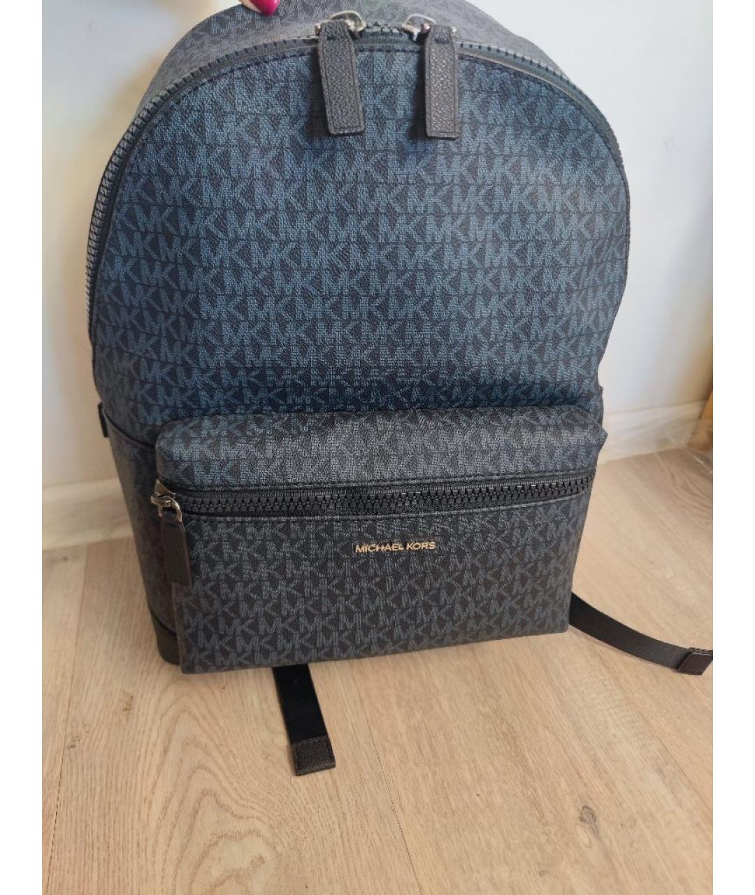 MICHAEL KORS Синий рюкзак, фото 2