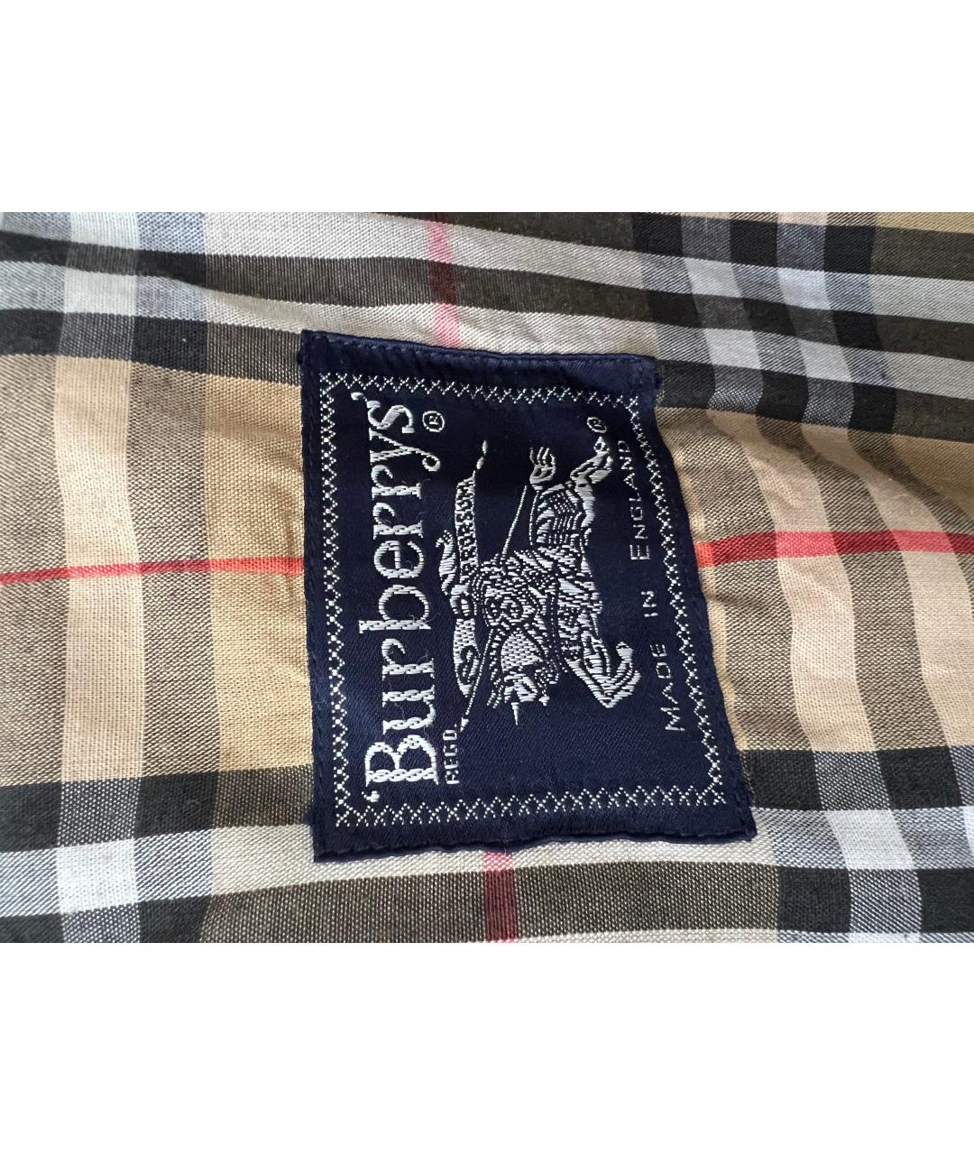 BURBERRY Бежевый тренч / плащ, фото 3