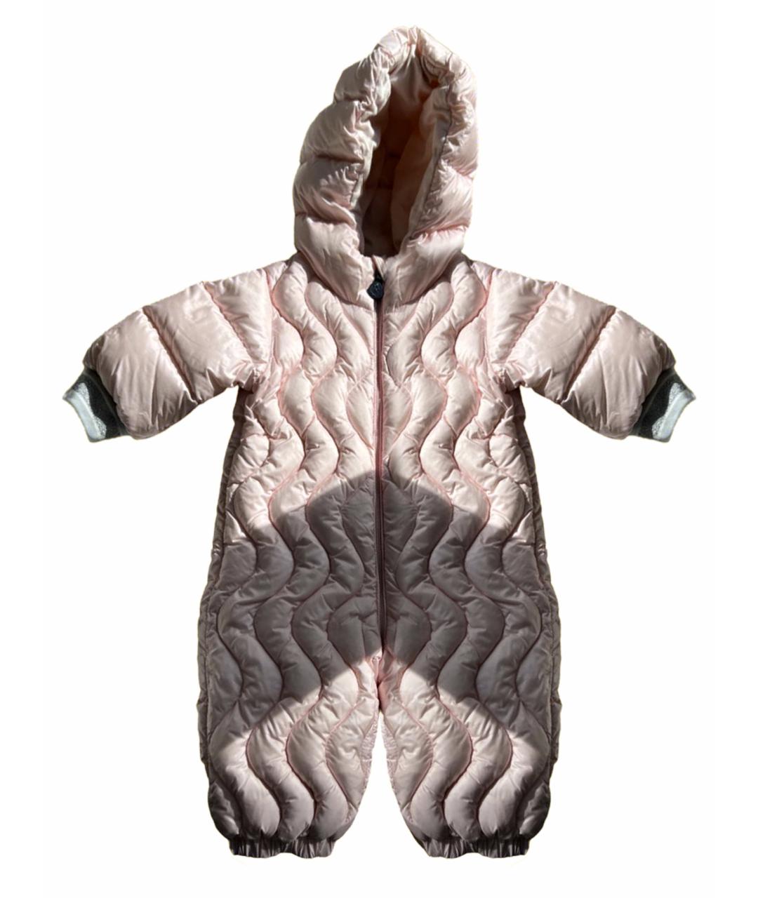 MONCLER Розовый комбинезон, фото 1