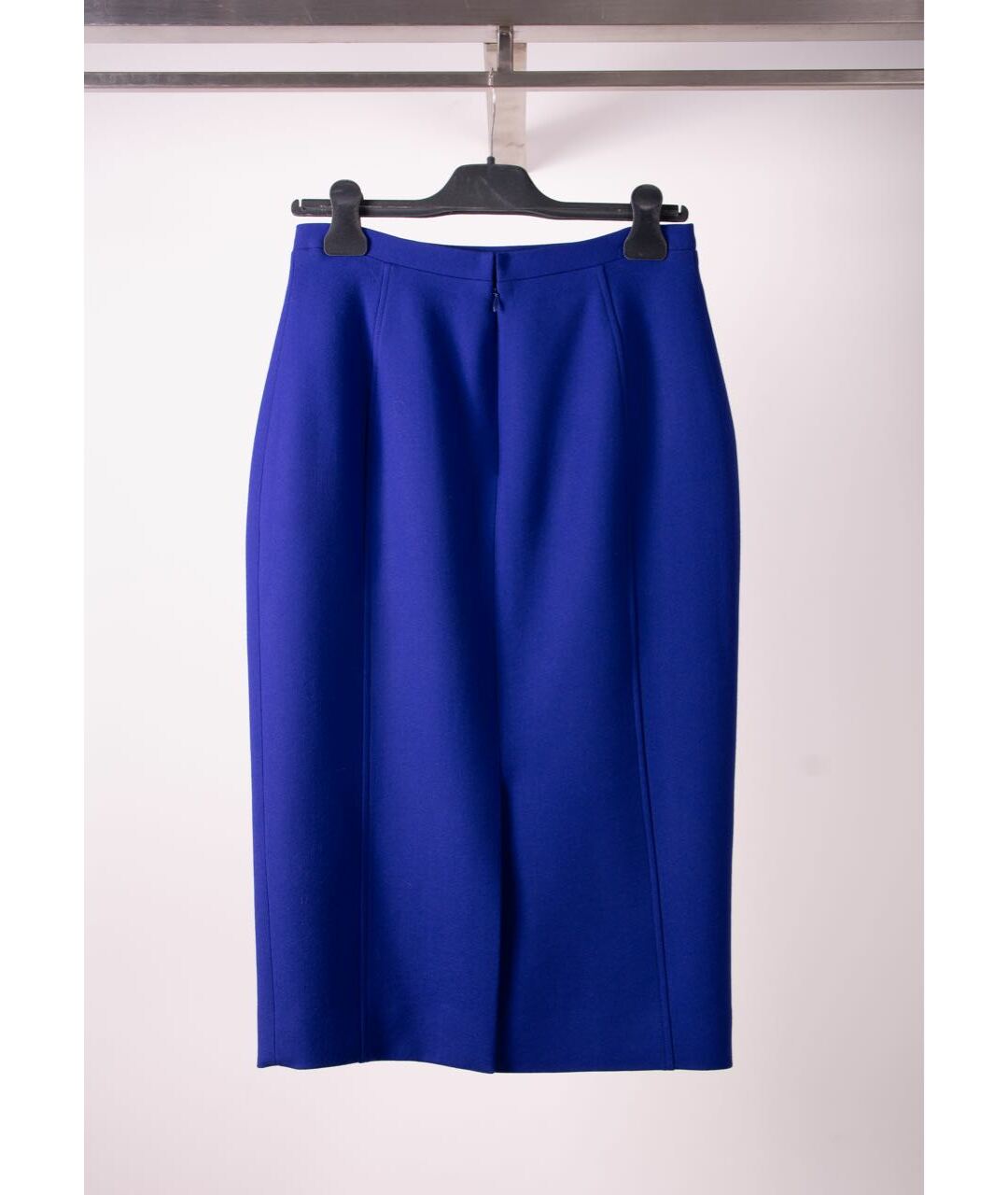 CHRISTIAN DIOR PRE-OWNED Синяя шерстяная юбка миди, фото 2