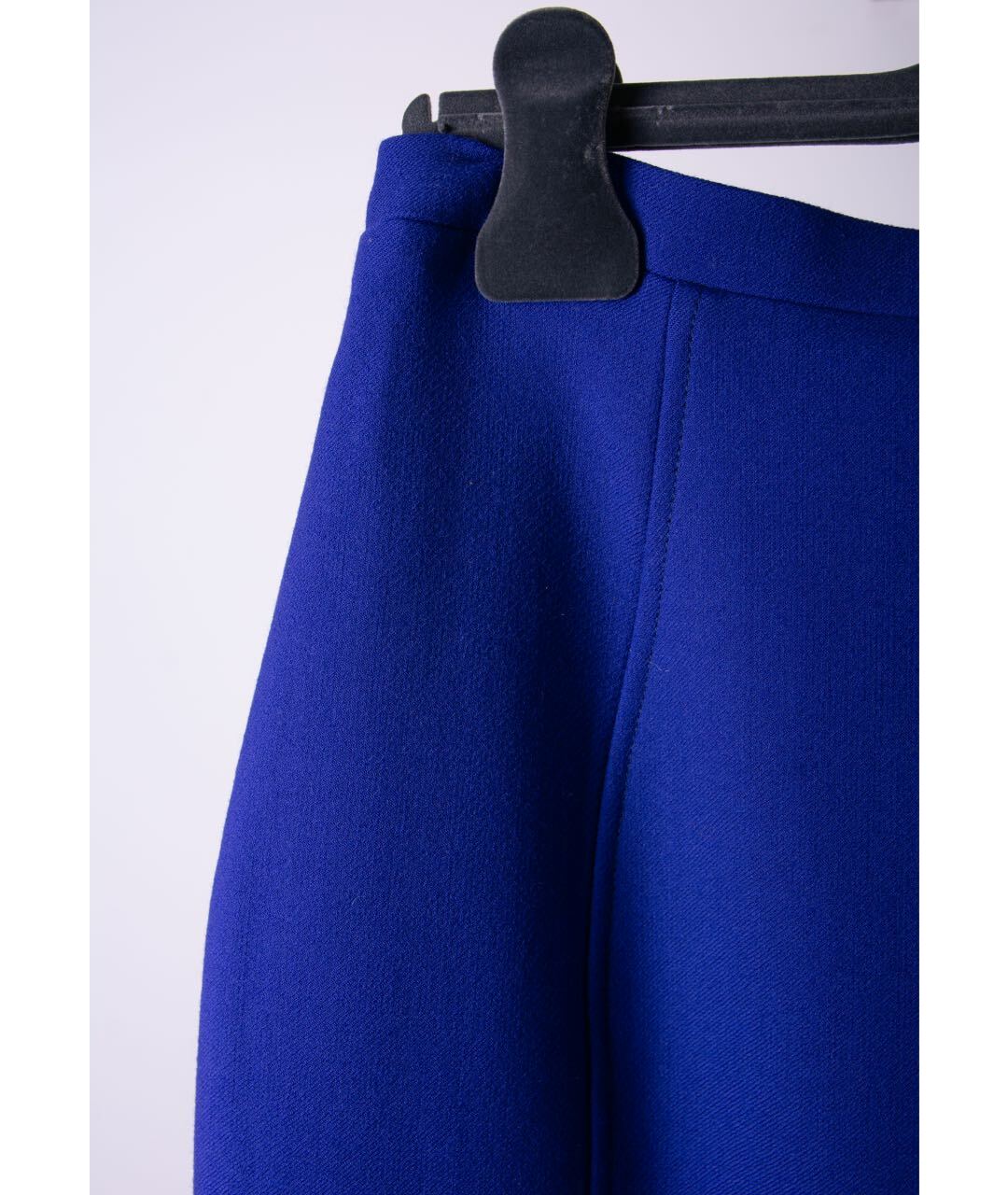 CHRISTIAN DIOR PRE-OWNED Синяя шерстяная юбка миди, фото 4