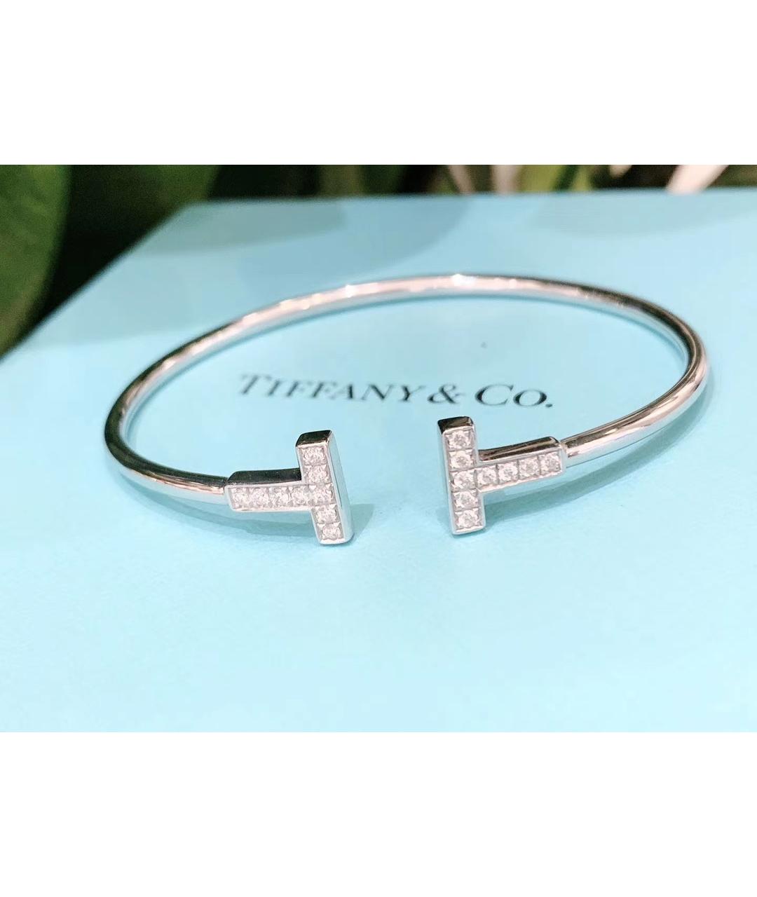TIFFANY&CO Белый браслет из белого золота, фото 2