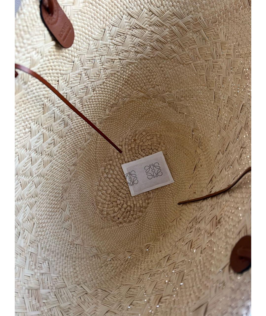 LOEWE Пелетеная пляжная сумка, фото 4