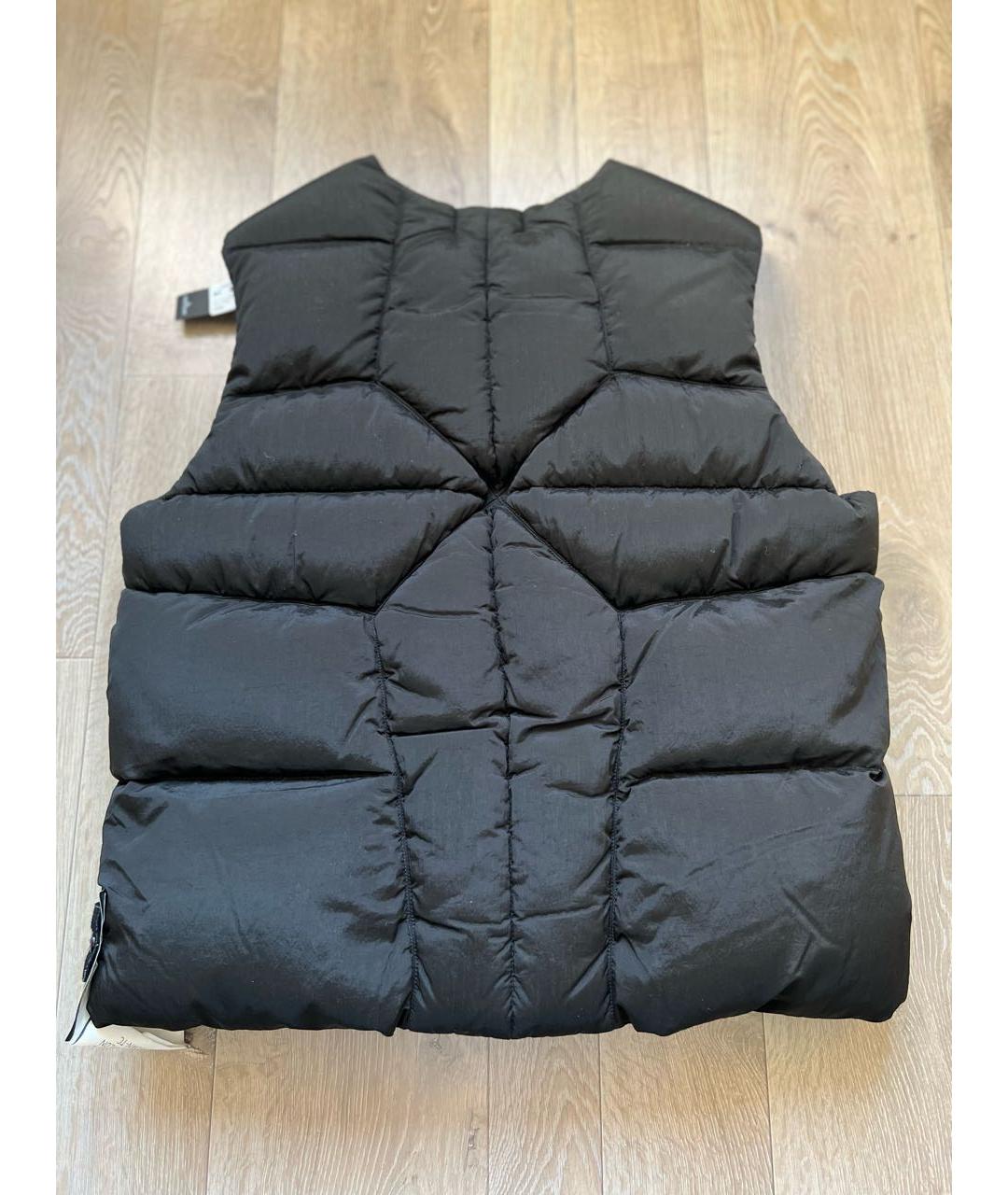 STONE ISLAND Черный жилет, фото 7