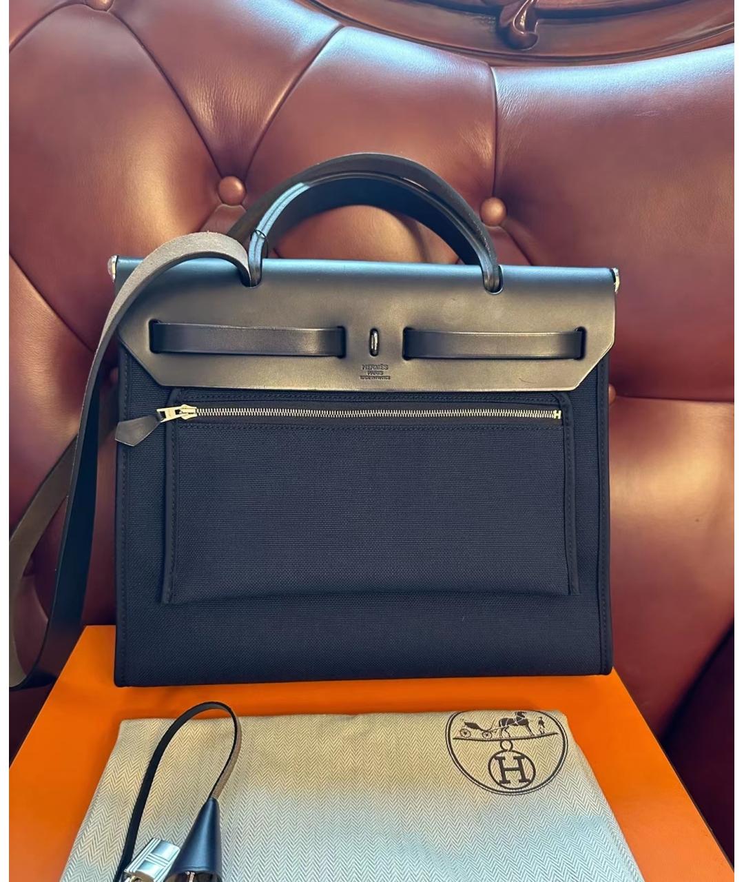 HERMES Черная сумка через плечо, фото 7