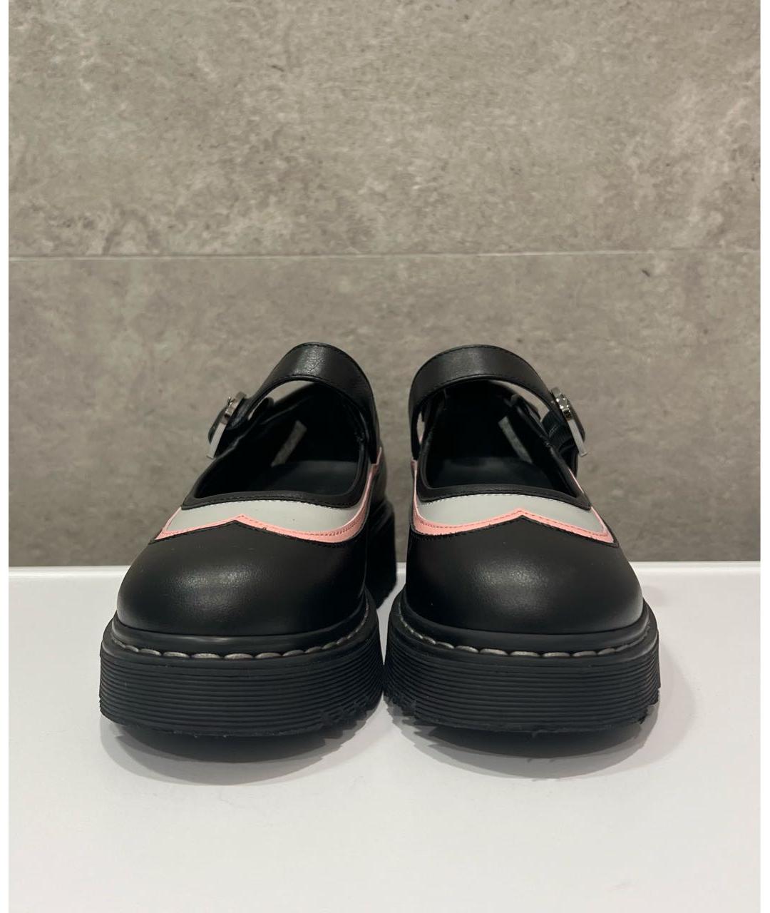 EMPORIO ARMANI Черные кожаные туфли, фото 3
