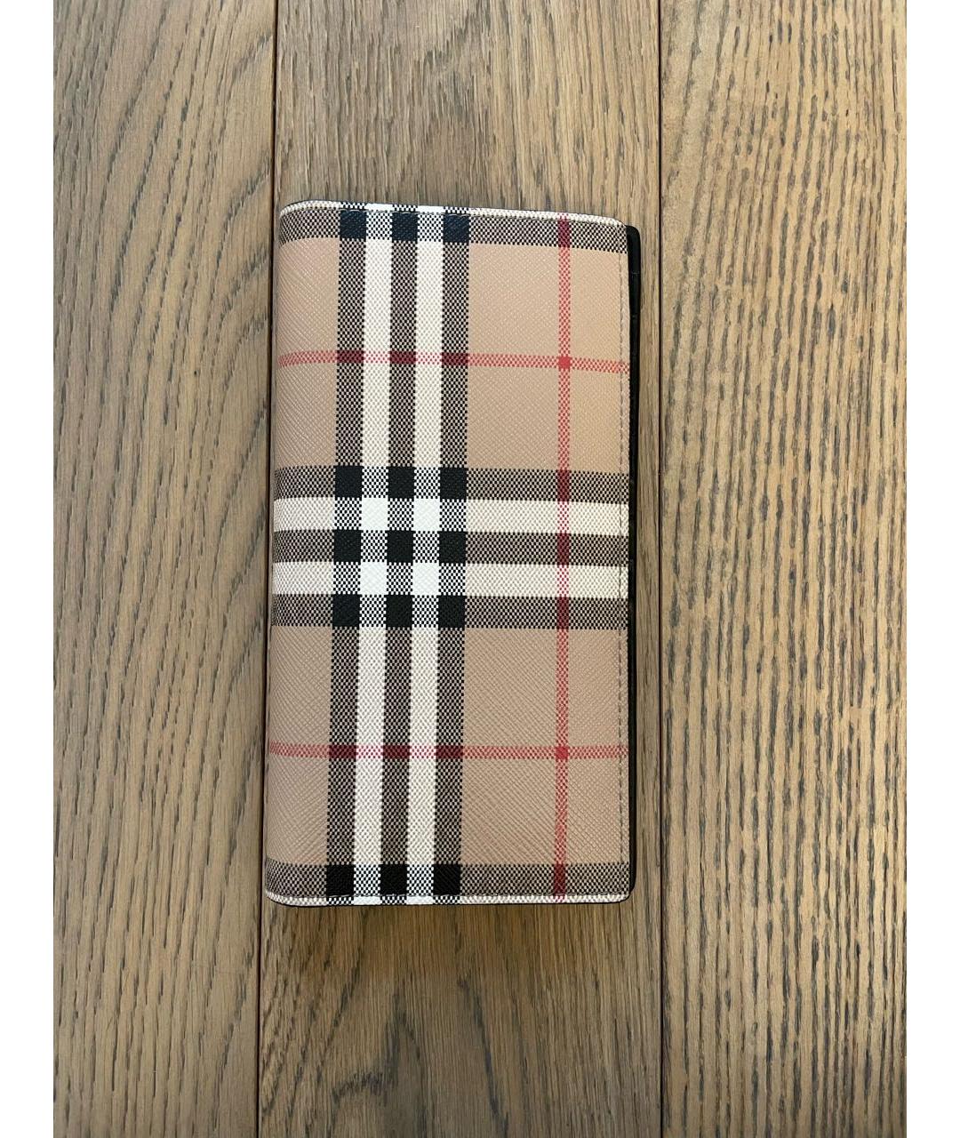 BURBERRY Кожаный кошелек, фото 5