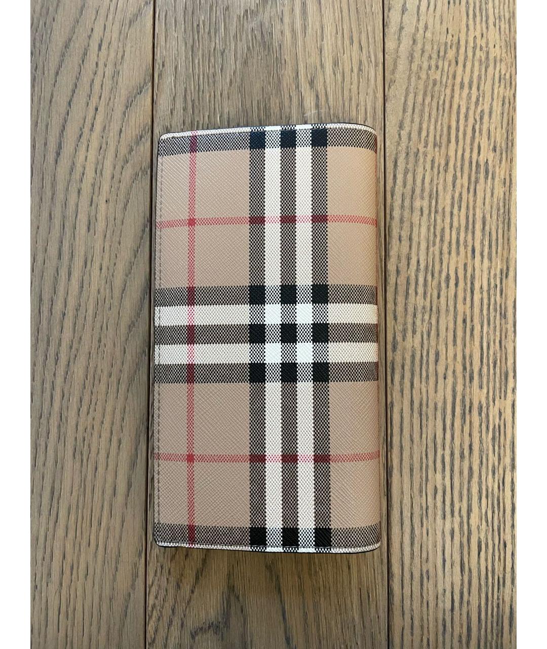 BURBERRY Кожаный кошелек, фото 3