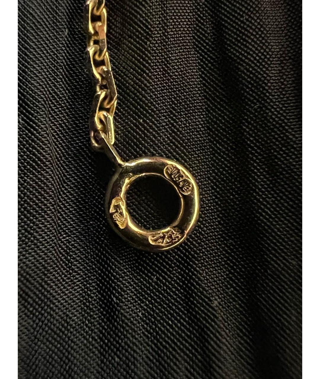 VAN CLEEF & ARPELS Коричневая подвеска из желтого золота, фото 5