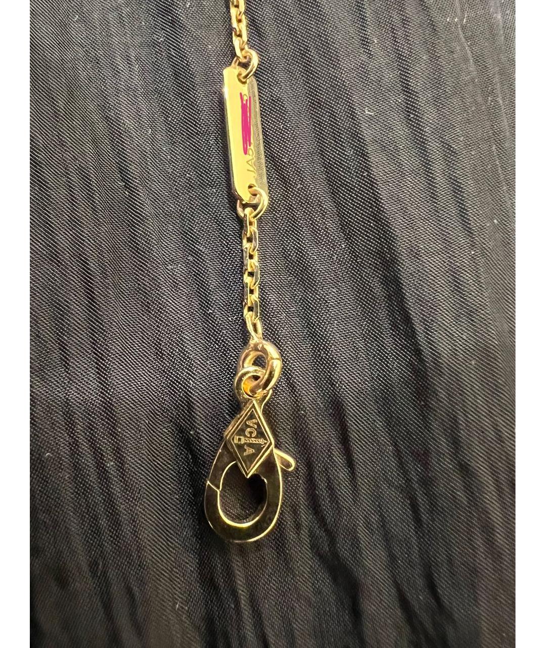 VAN CLEEF & ARPELS Коричневая подвеска из желтого золота, фото 3