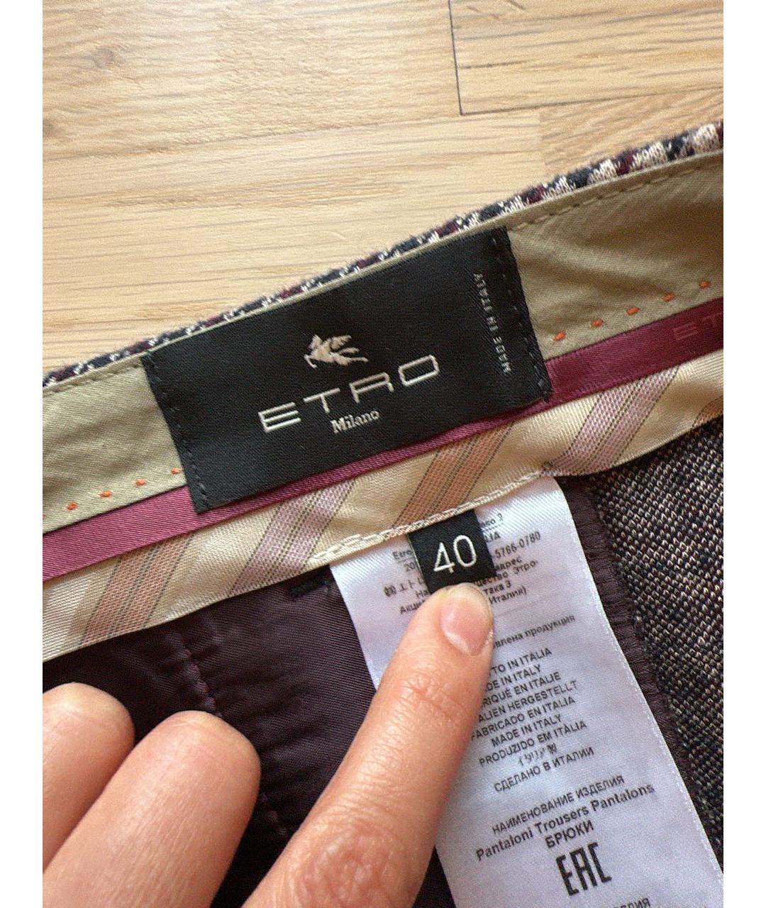 Прямые брюки ETRO для женщин купить за 8000 руб, арт. 1503836 –Интернет-магазин Oskelly