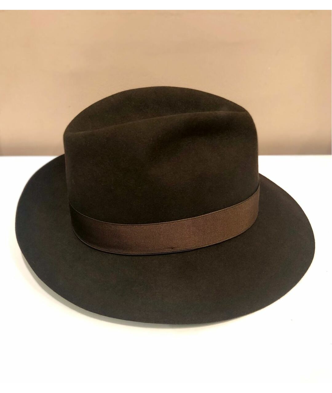 BORSALINO Коричневая шерстяная шляпа, фото 3