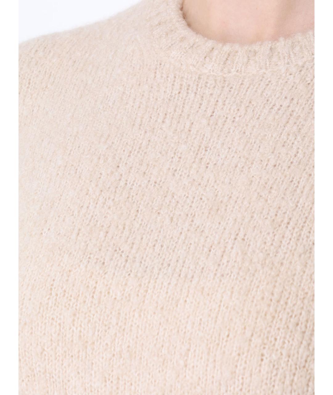 LORO PIANA Бежевый джемпер / свитер, фото 5