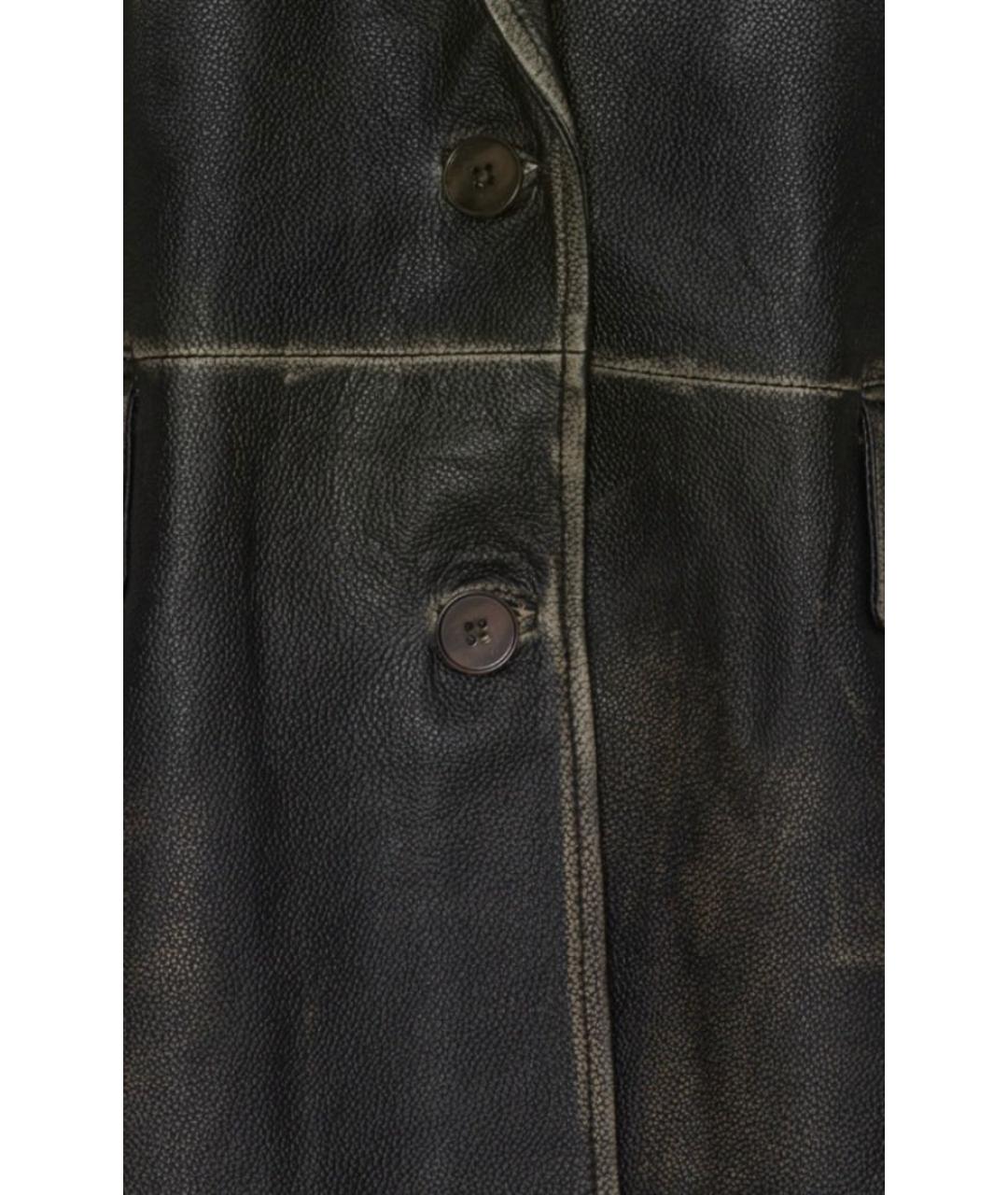 REMAIN Коричневый кожаный жакет/пиджак, фото 4