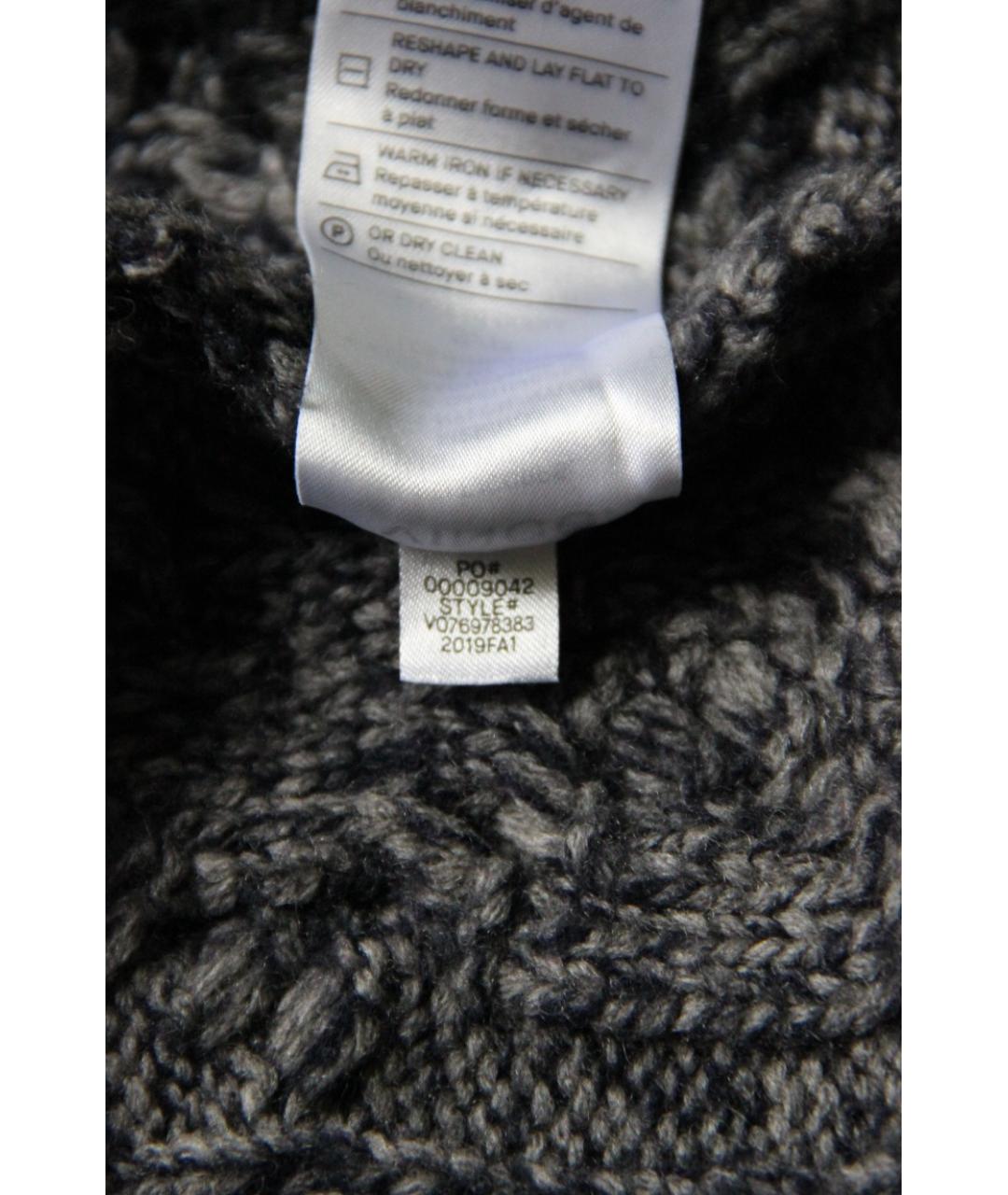 VINCE Серый шерстяной джемпер / свитер, фото 5