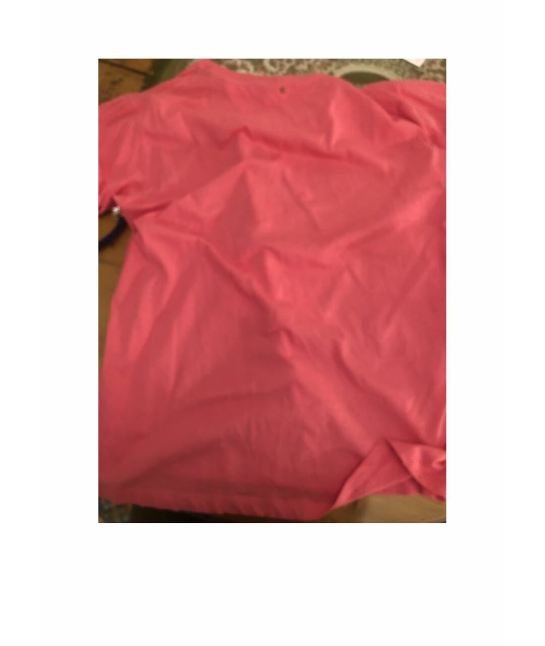 VALENTINO Розовая хлопковая футболка, фото 2