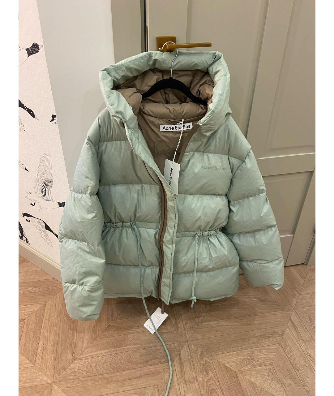 ACNE STUDIOS Голубой пуховик, фото 5