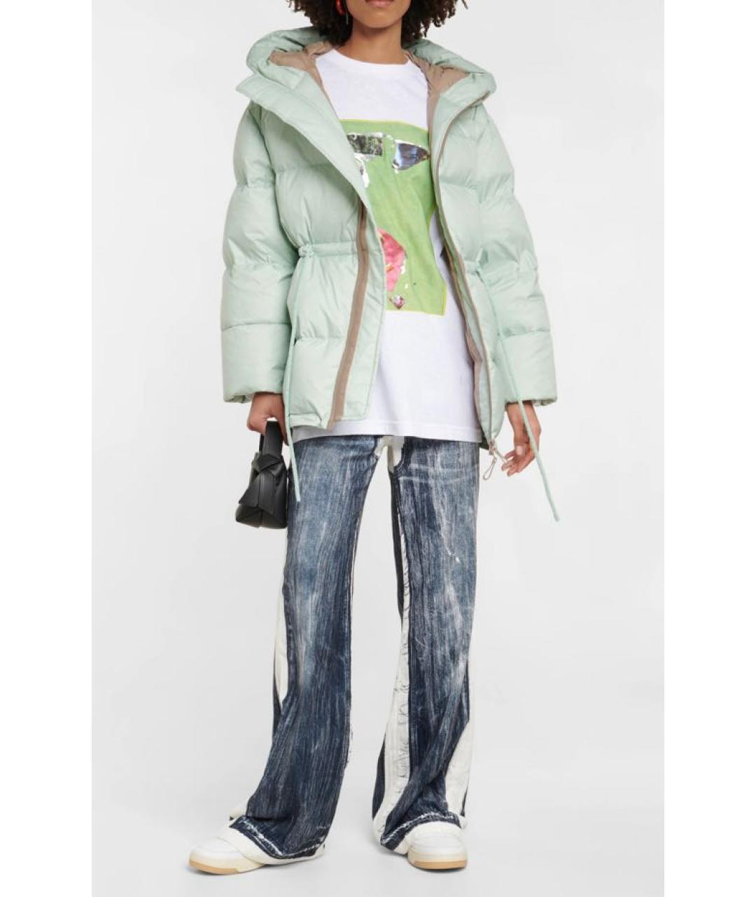 ACNE STUDIOS Голубой пуховик, фото 4