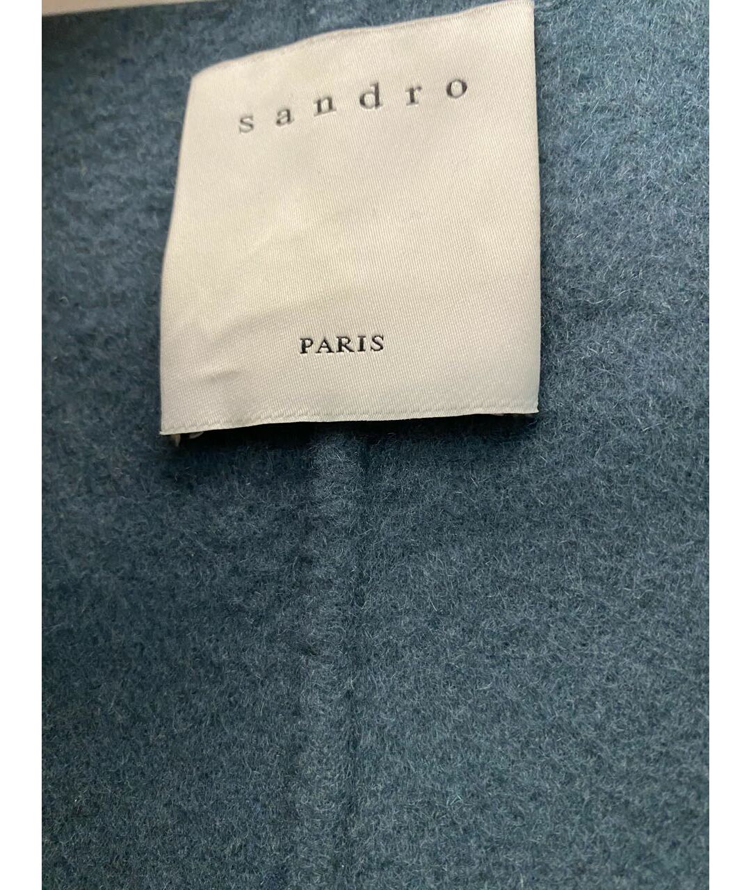 SANDRO Шерстяное пальто, фото 5