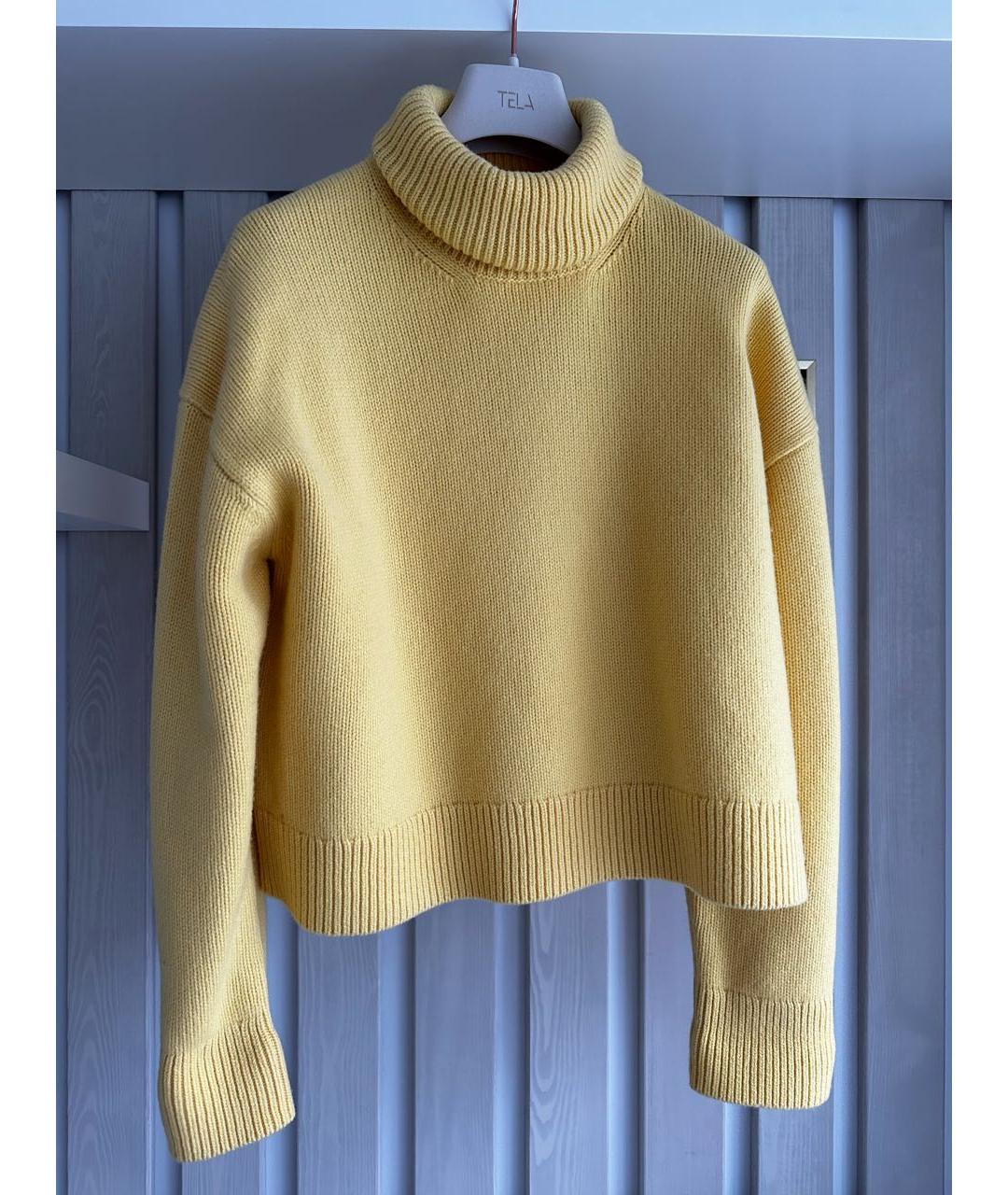 12 STOREEZ Желтый шерстяной джемпер / свитер, фото 8