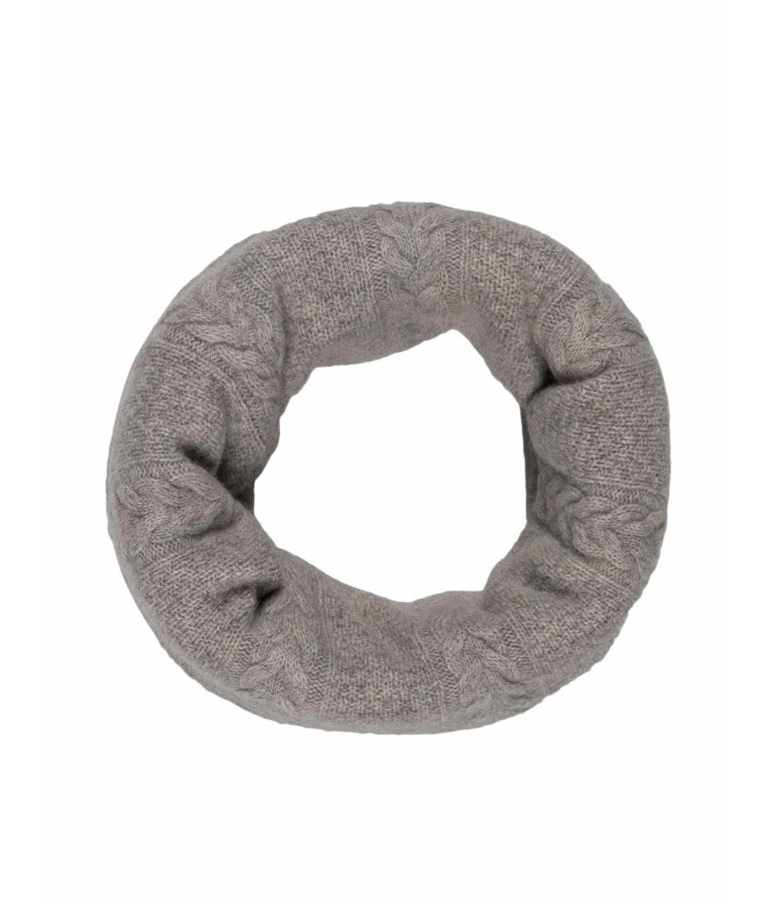 N.PEAL Серый кашемировый шарф, фото 1