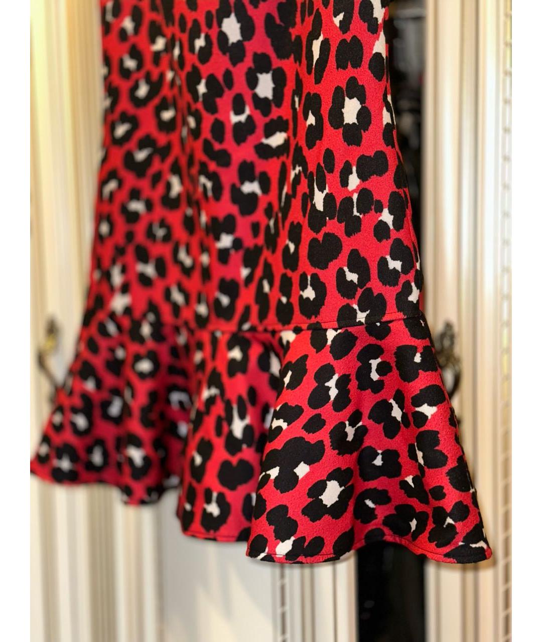 BLUGIRL Красное полиамидовое коктейльное платье, фото 5