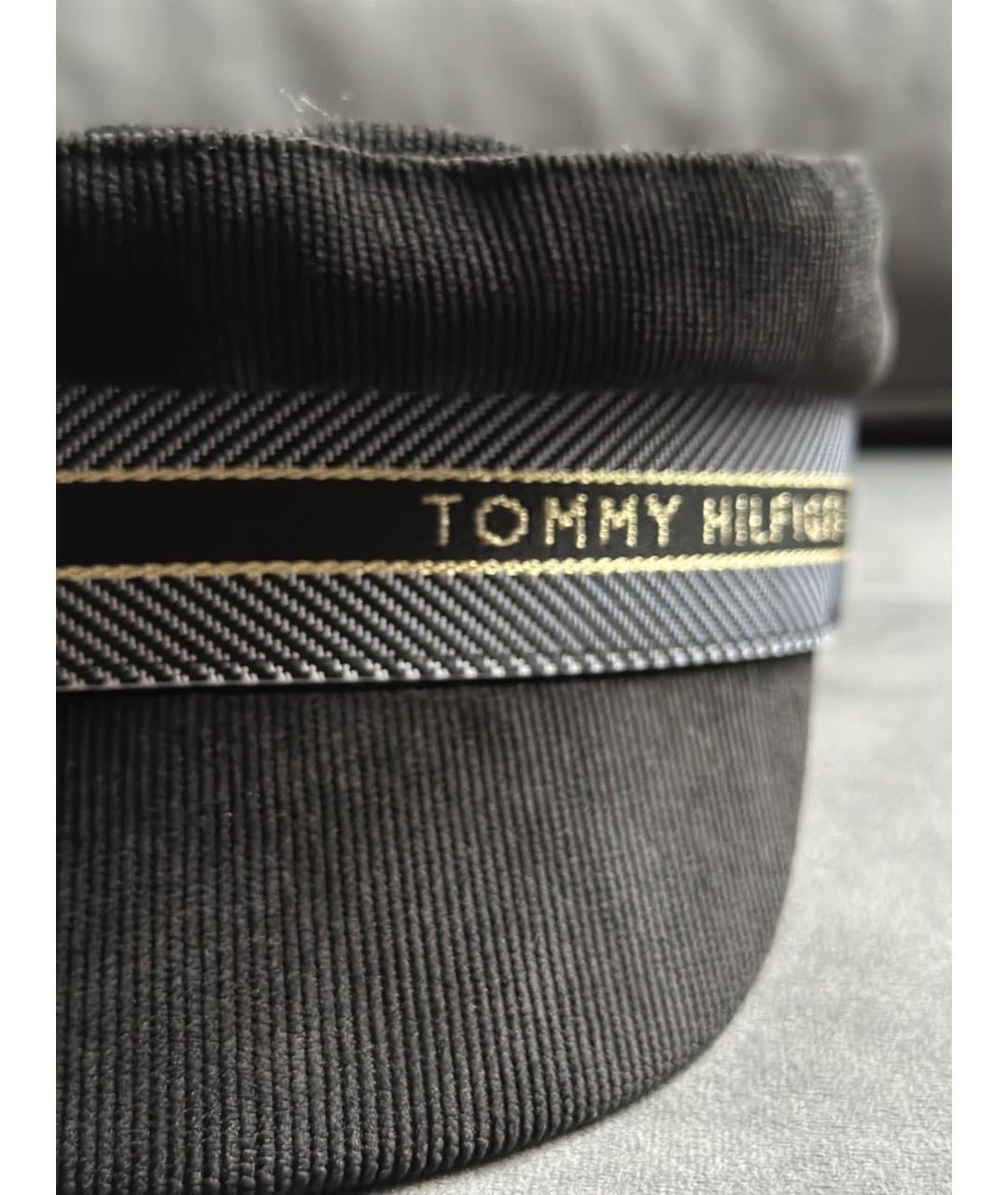 TOMMY HILFIGER Черная кепка, фото 3