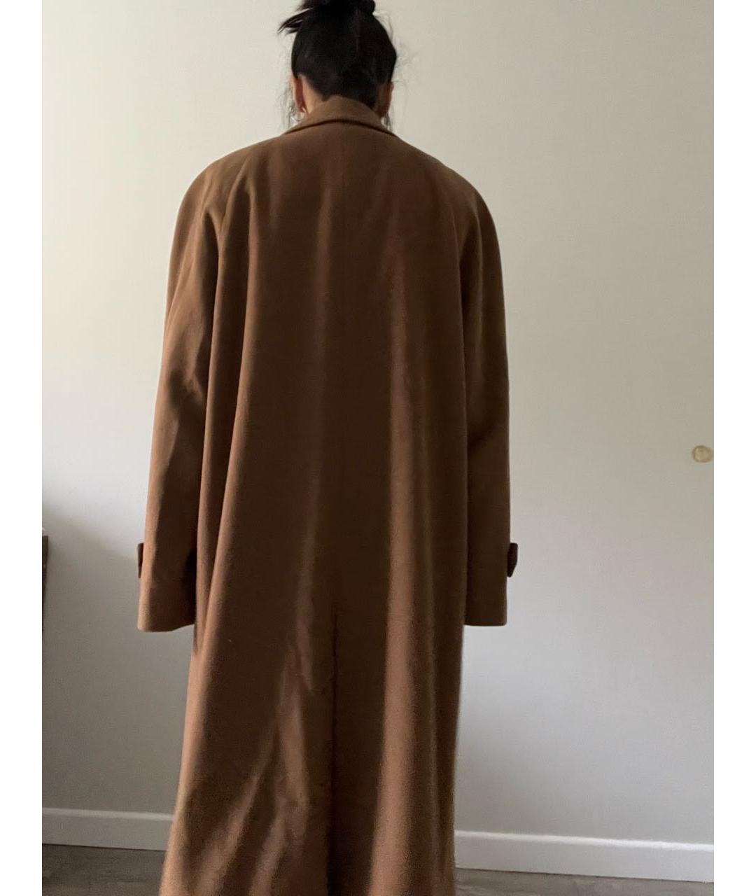LORO PIANA Бежевое шерстяное пальто, фото 2