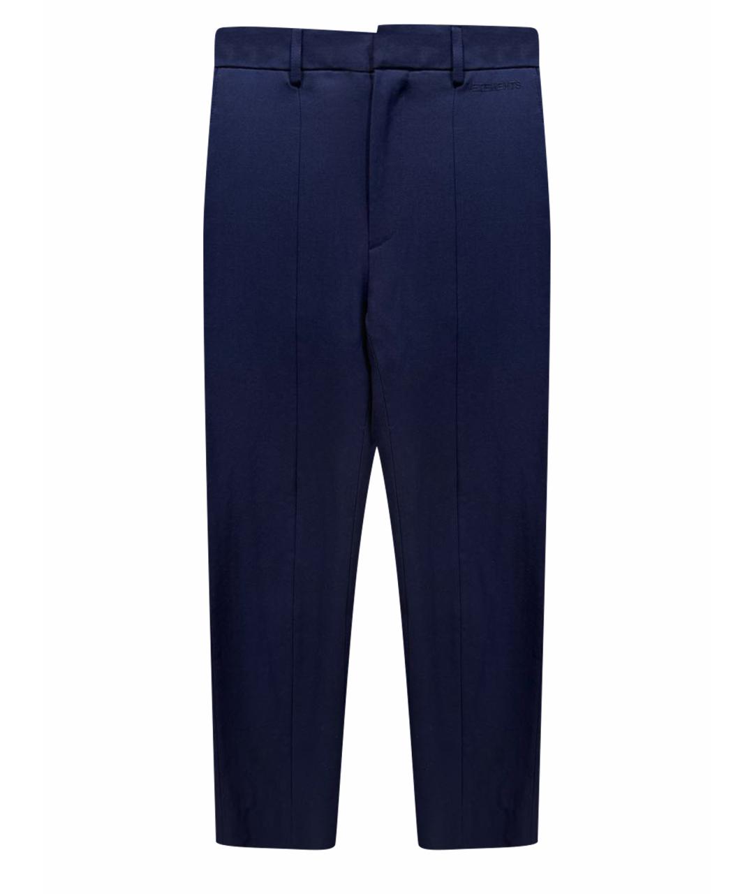 VETEMENTS Темно-синие шерстяные брюки узкие, фото 1