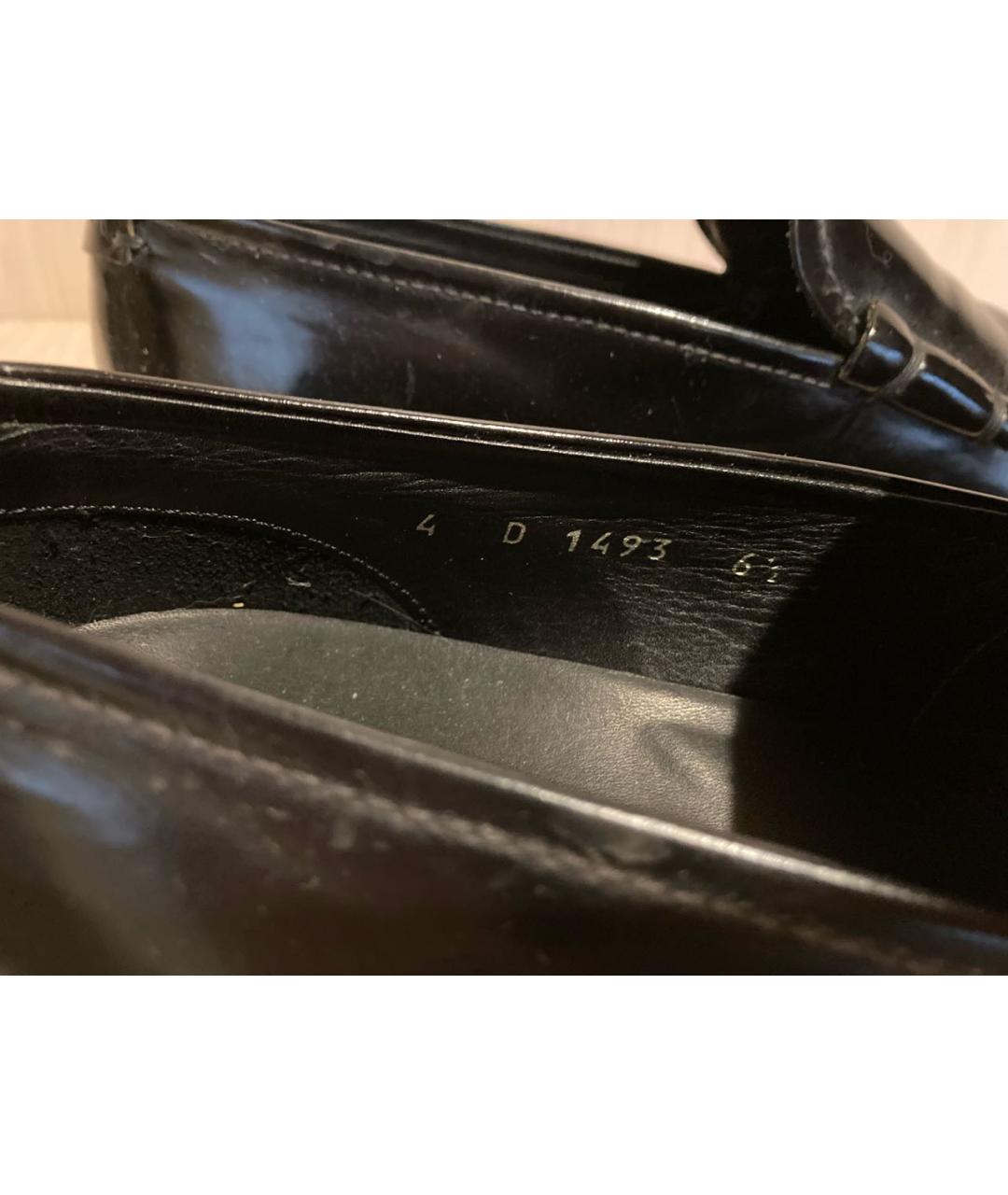 PRADA Черные кожаные лоферы, фото 7