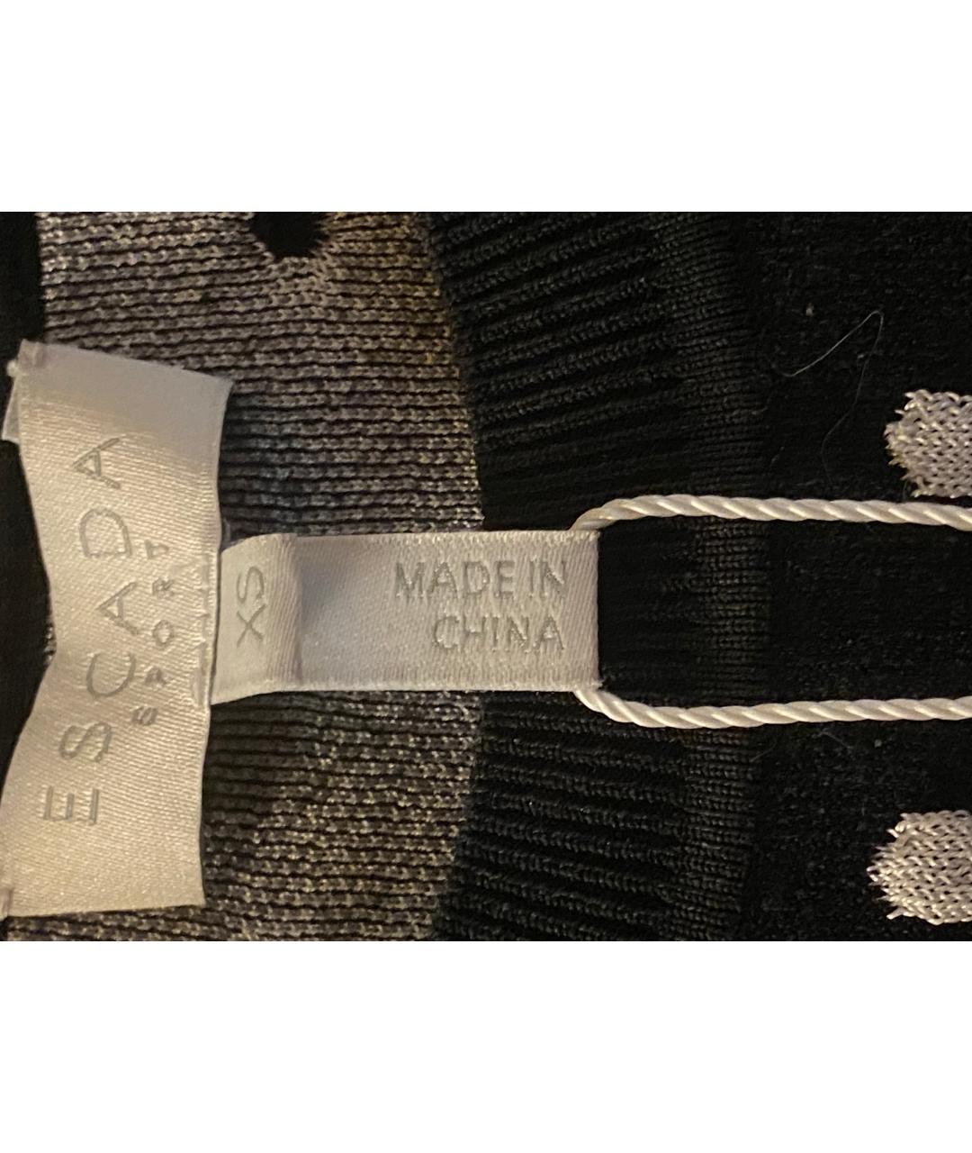 ESCADA Черный вискозный джемпер / свитер, фото 5