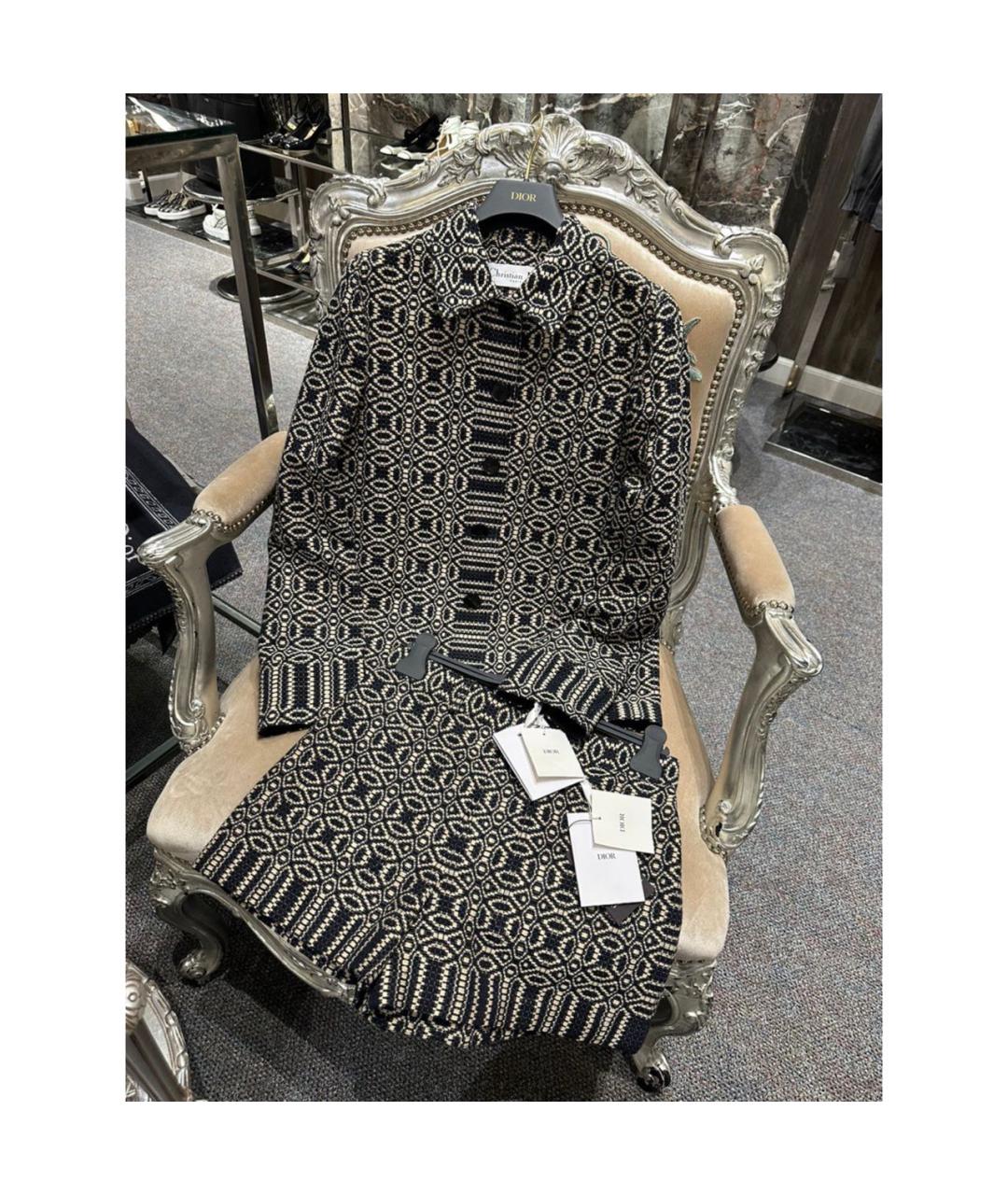 CHRISTIAN DIOR Мульти костюм с брюками, фото 4