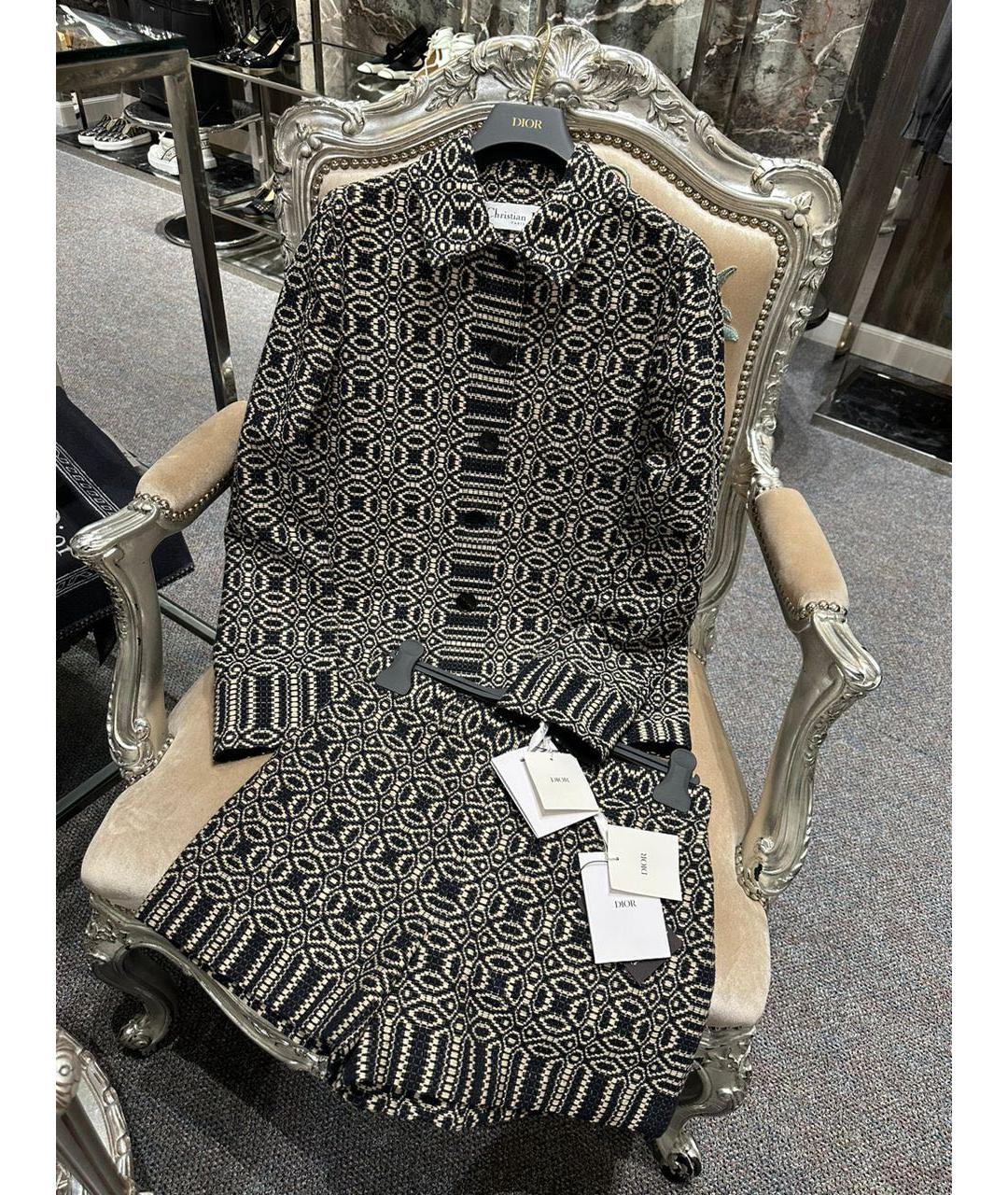 CHRISTIAN DIOR Мульти костюм с брюками, фото 3