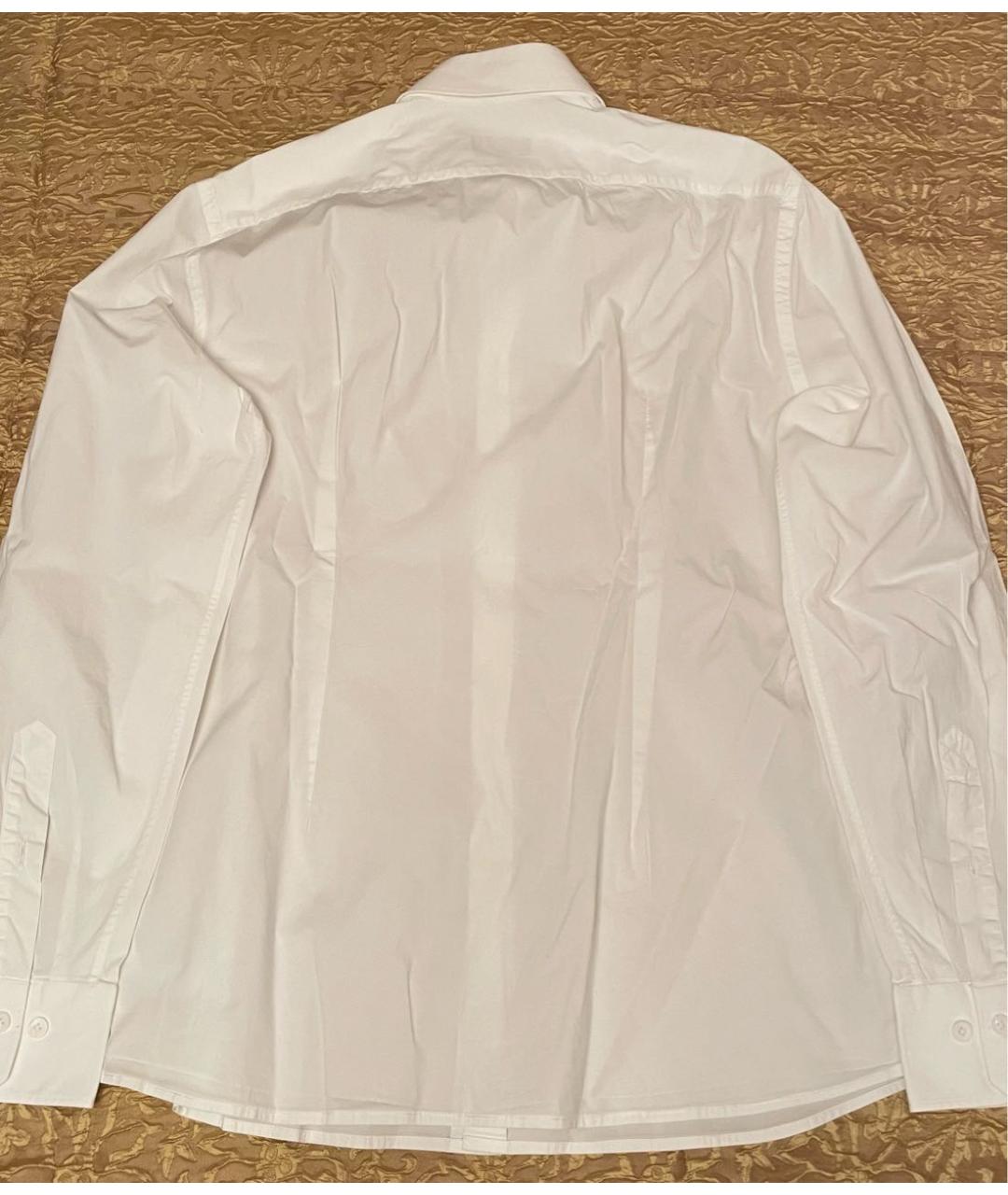 PAL ZILERI Белая хлопковая классическая рубашка, фото 2