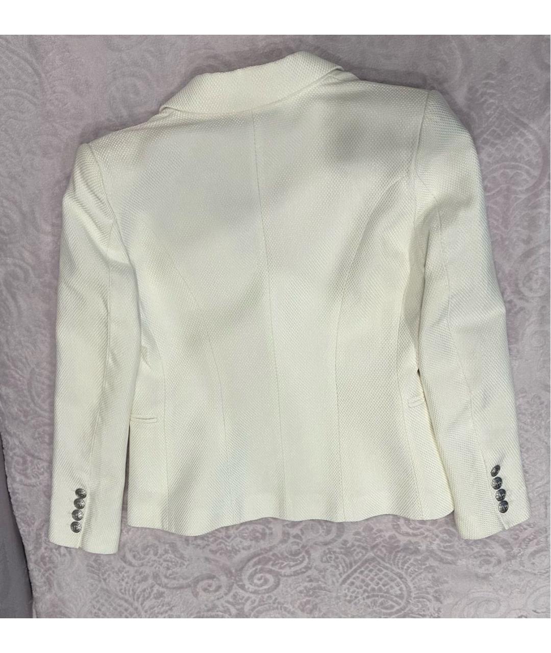 PIERRE BALMAIN Белый вискозный жакет/пиджак, фото 2