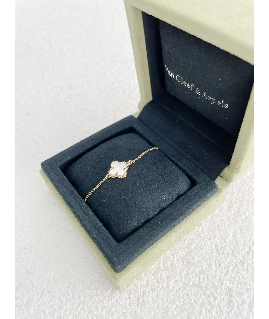 VAN CLEEF & ARPELS Белый браслет из розового золота, фото 2