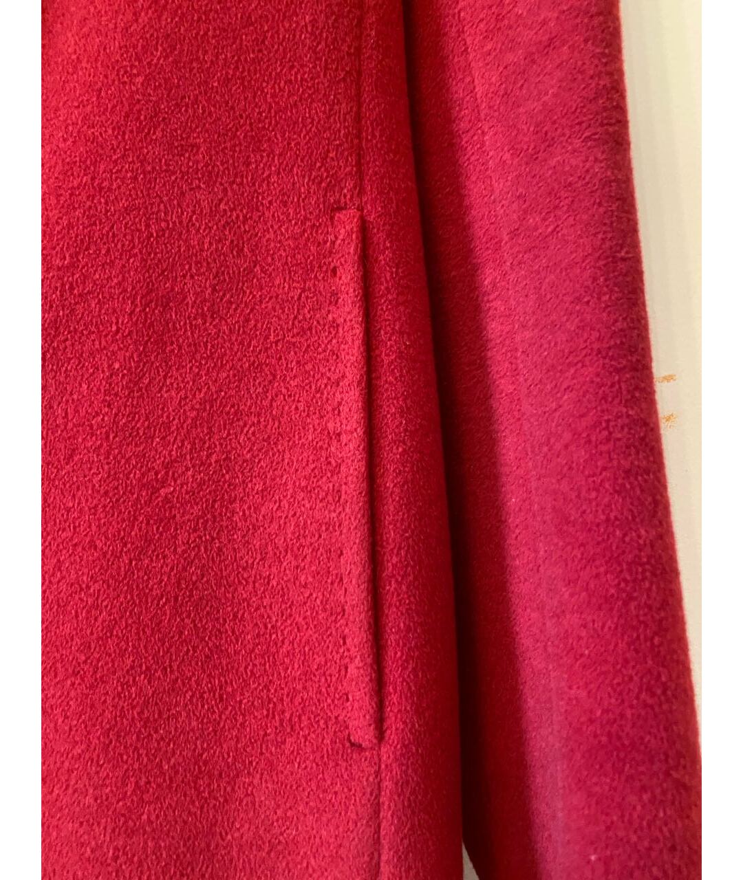 MAX MARA Красное шерстяное пальто, фото 6