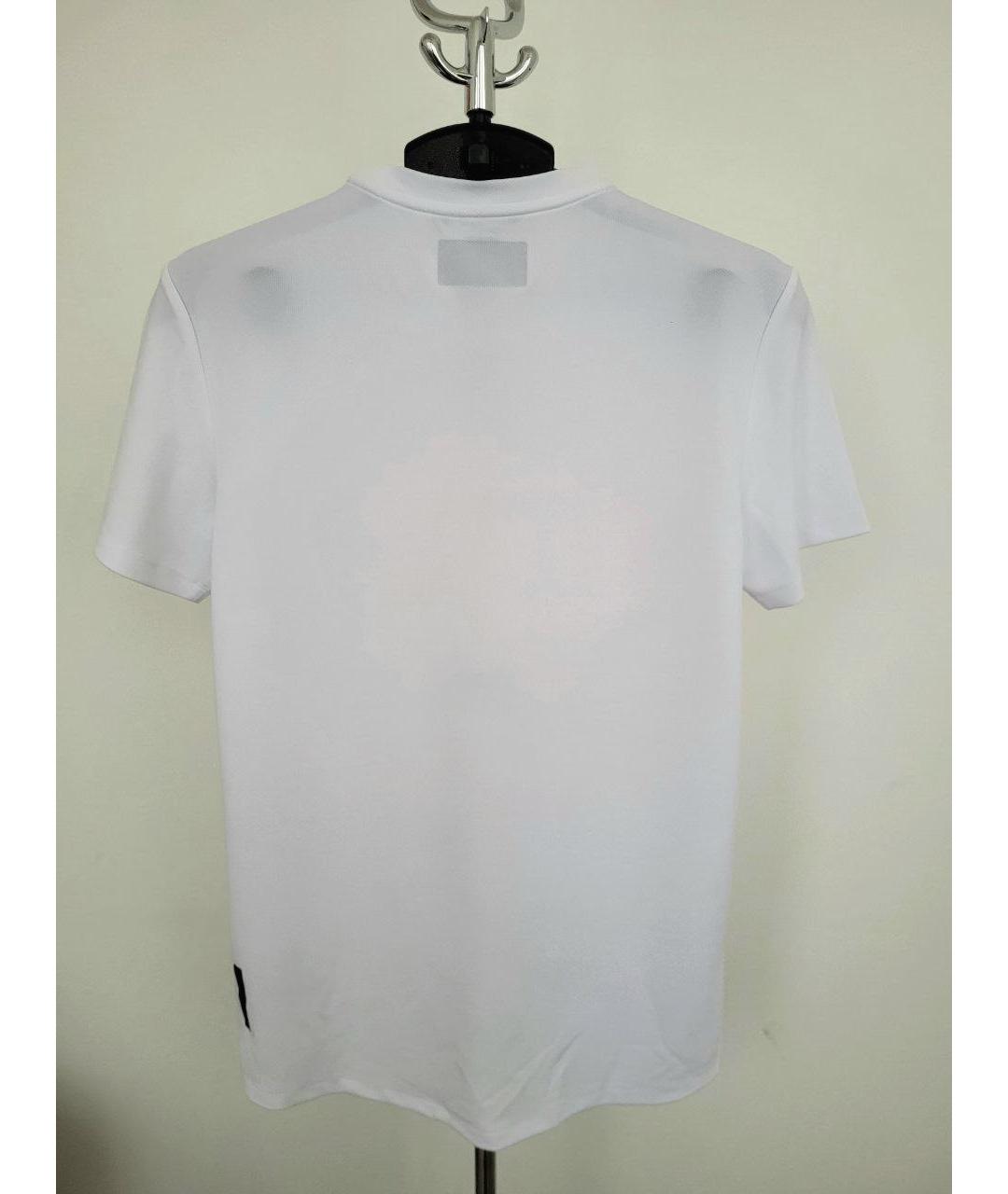CALVIN KLEIN Белая синтетическая футболка, фото 2