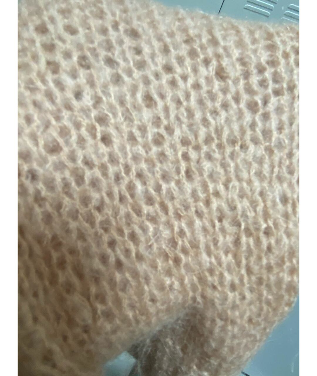 KI6 Бежевый шерстяной джемпер / свитер, фото 5