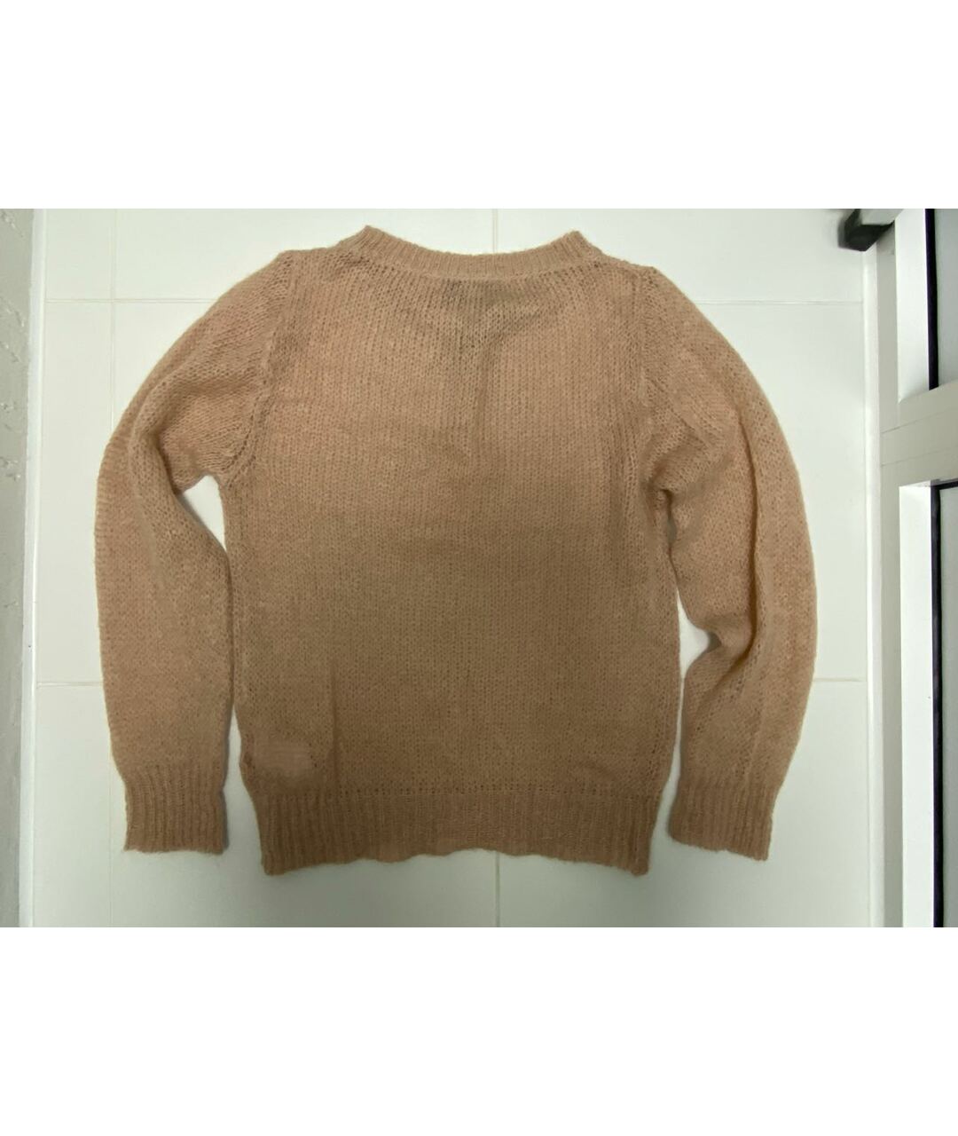 KI6 Бежевый шерстяной джемпер / свитер, фото 2