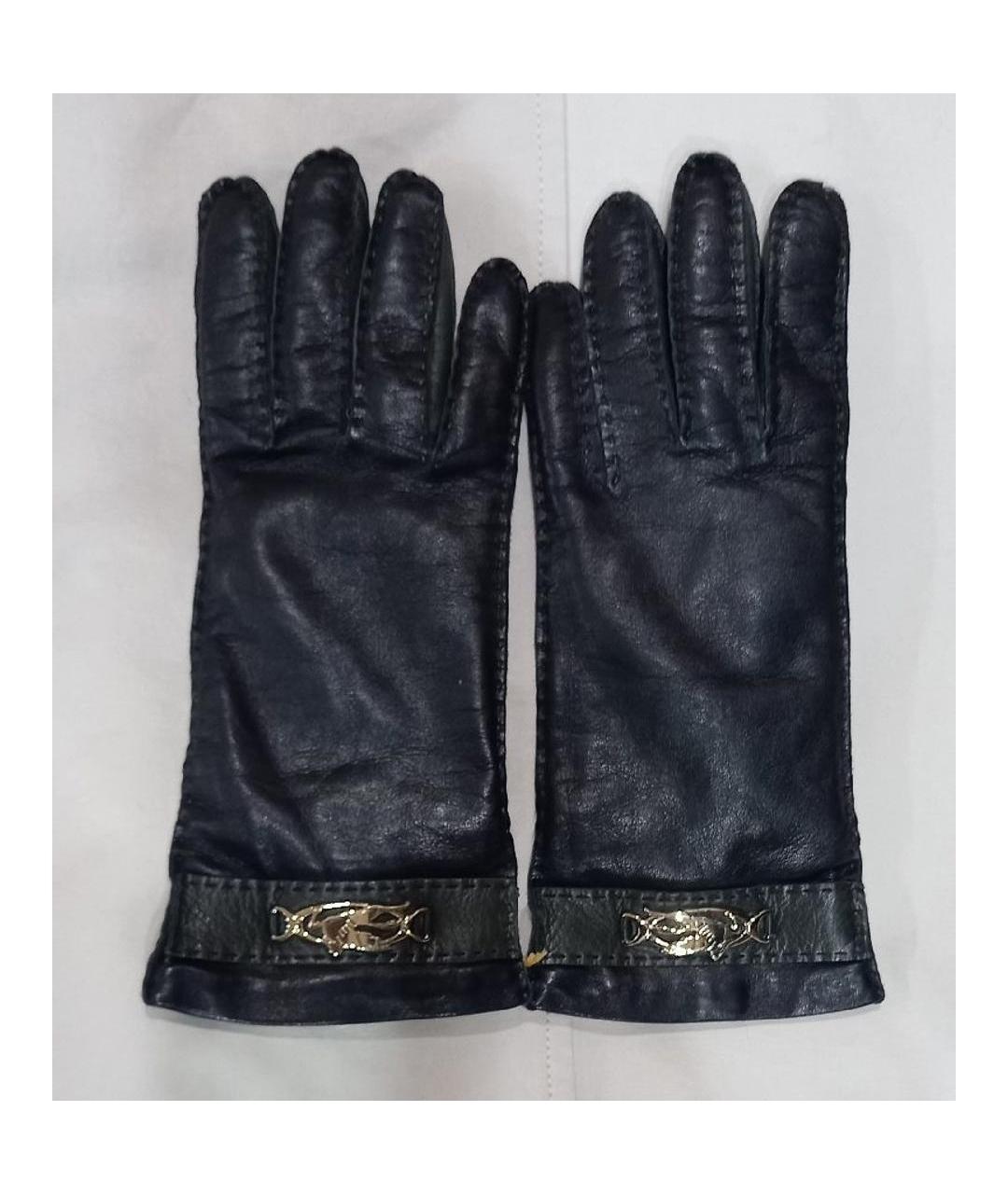 ETRO Мульти кожаные перчатки, фото 9