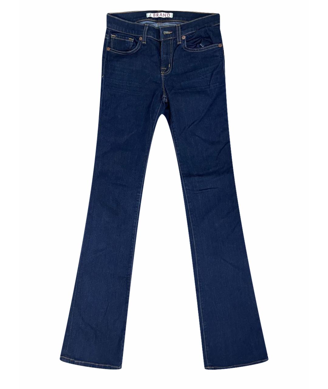 JBRAND Темно-синие хлопковые джинсы клеш, фото 1