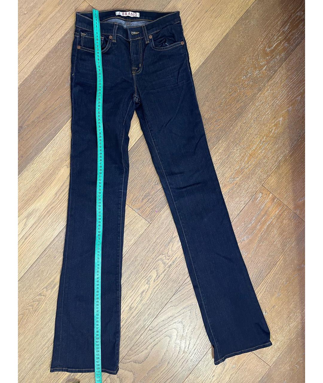 JBRAND Темно-синие хлопковые джинсы клеш, фото 3
